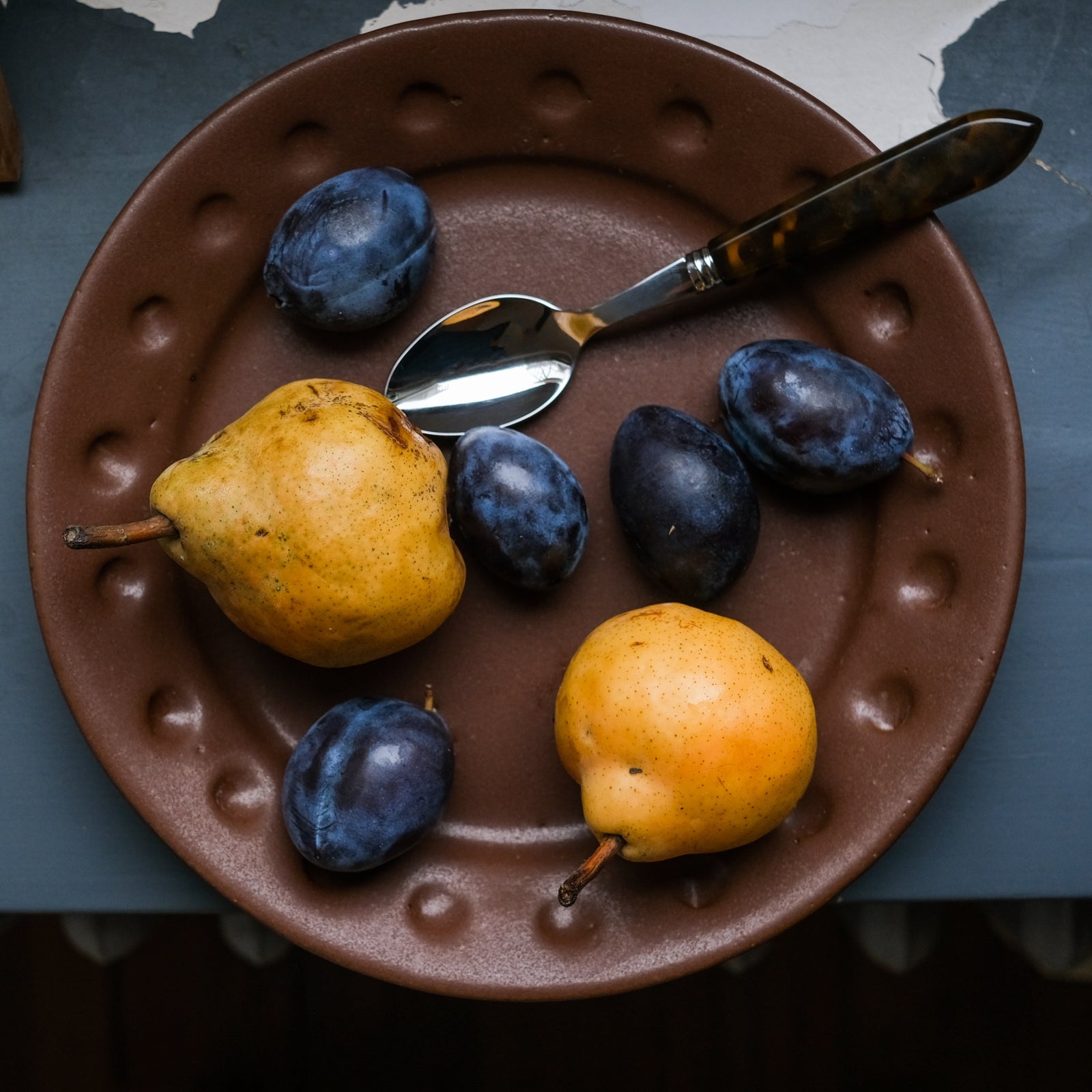 Tortoise, Faux Tortoise - Dessert spoon