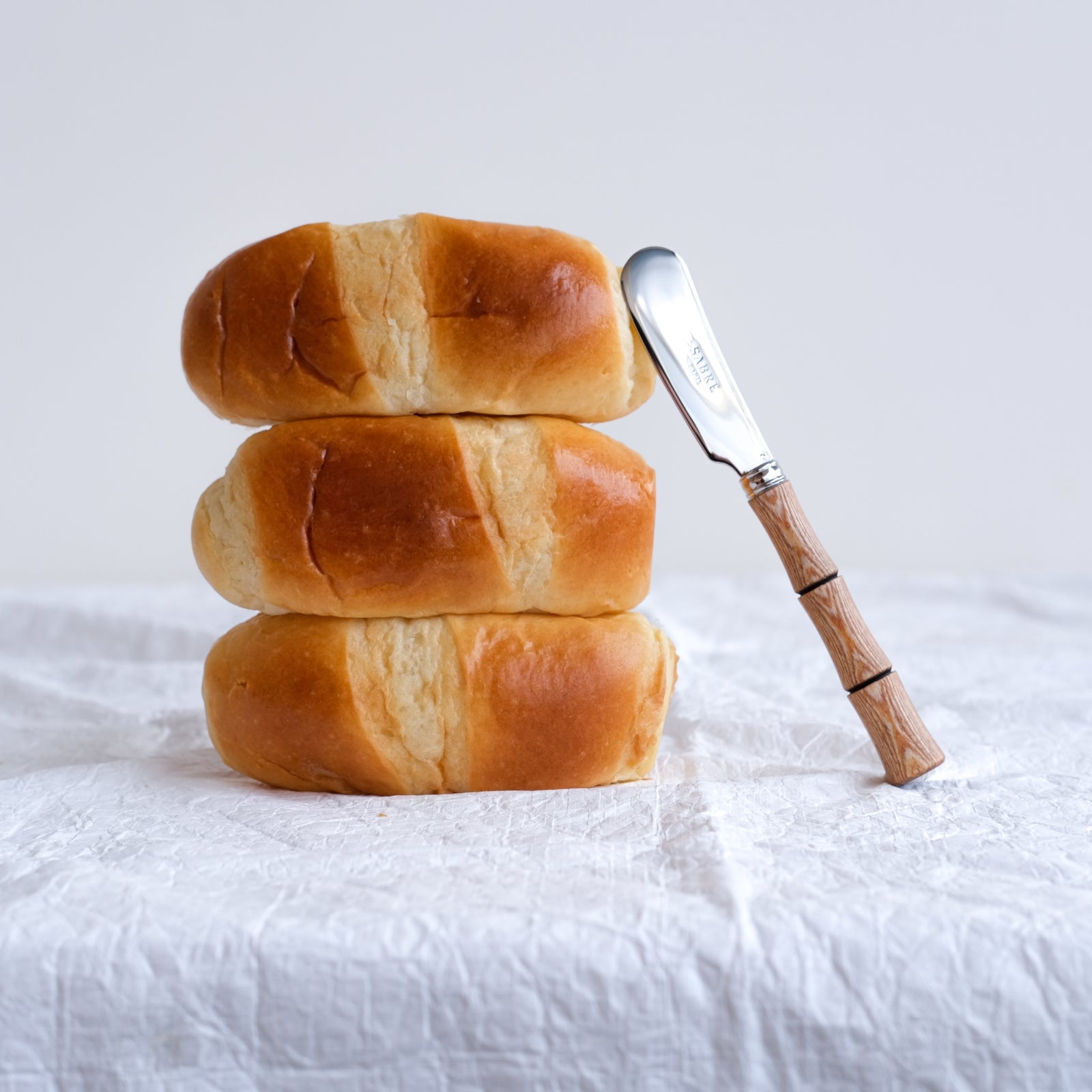 Bambou, Bois stratifié clair - Tartineur