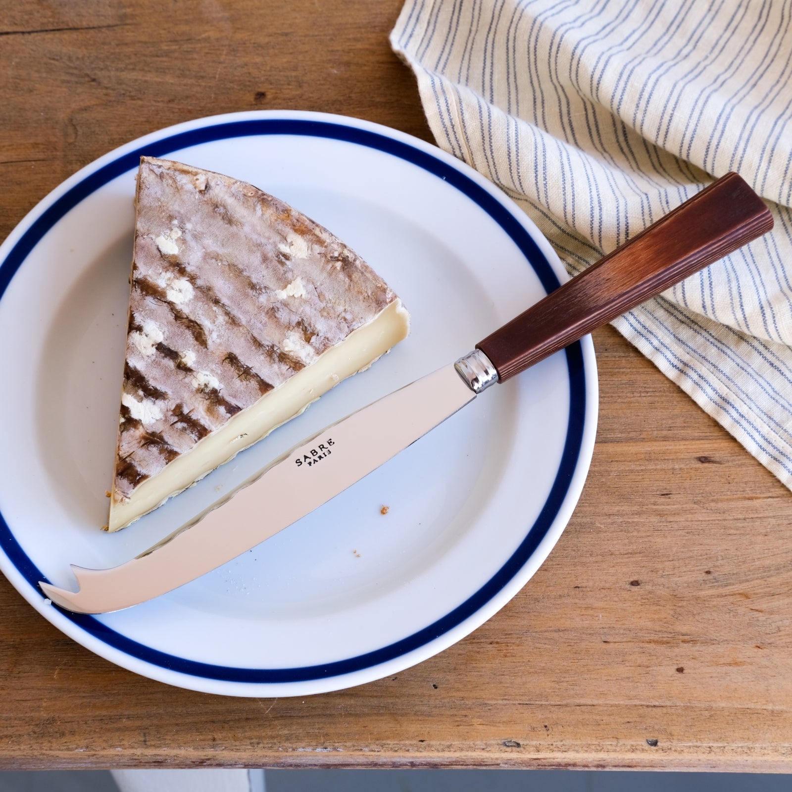 Nature, Light press wood - Cheese knife large