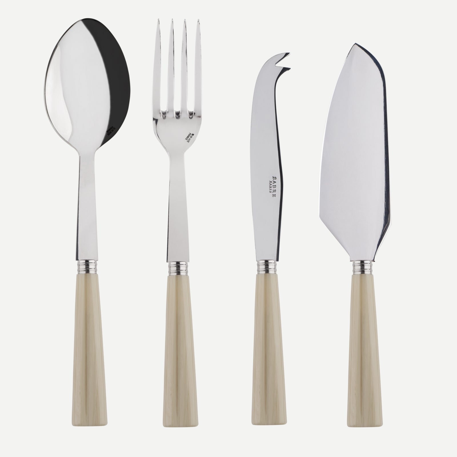 Nature, Effet Corne - Set Les Essentiels - ensemble de 4 couverts de service