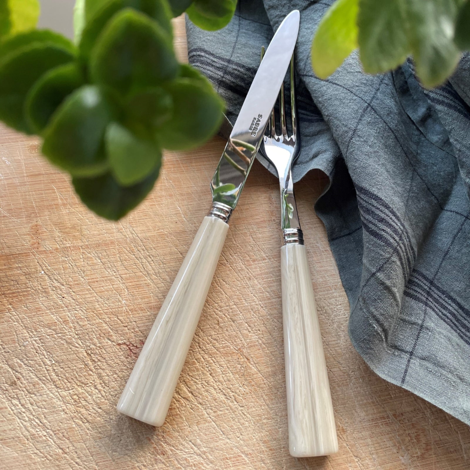 Nature, Effet Corne - Ménagère 48 pièces