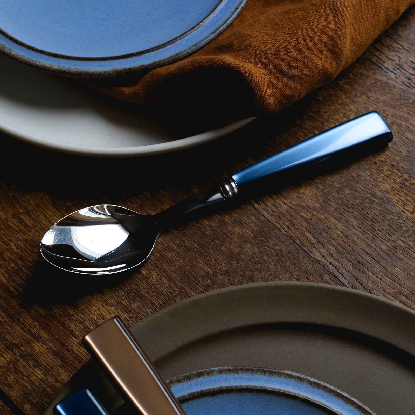 Icône, Bleu clair - Cuillère à soupe