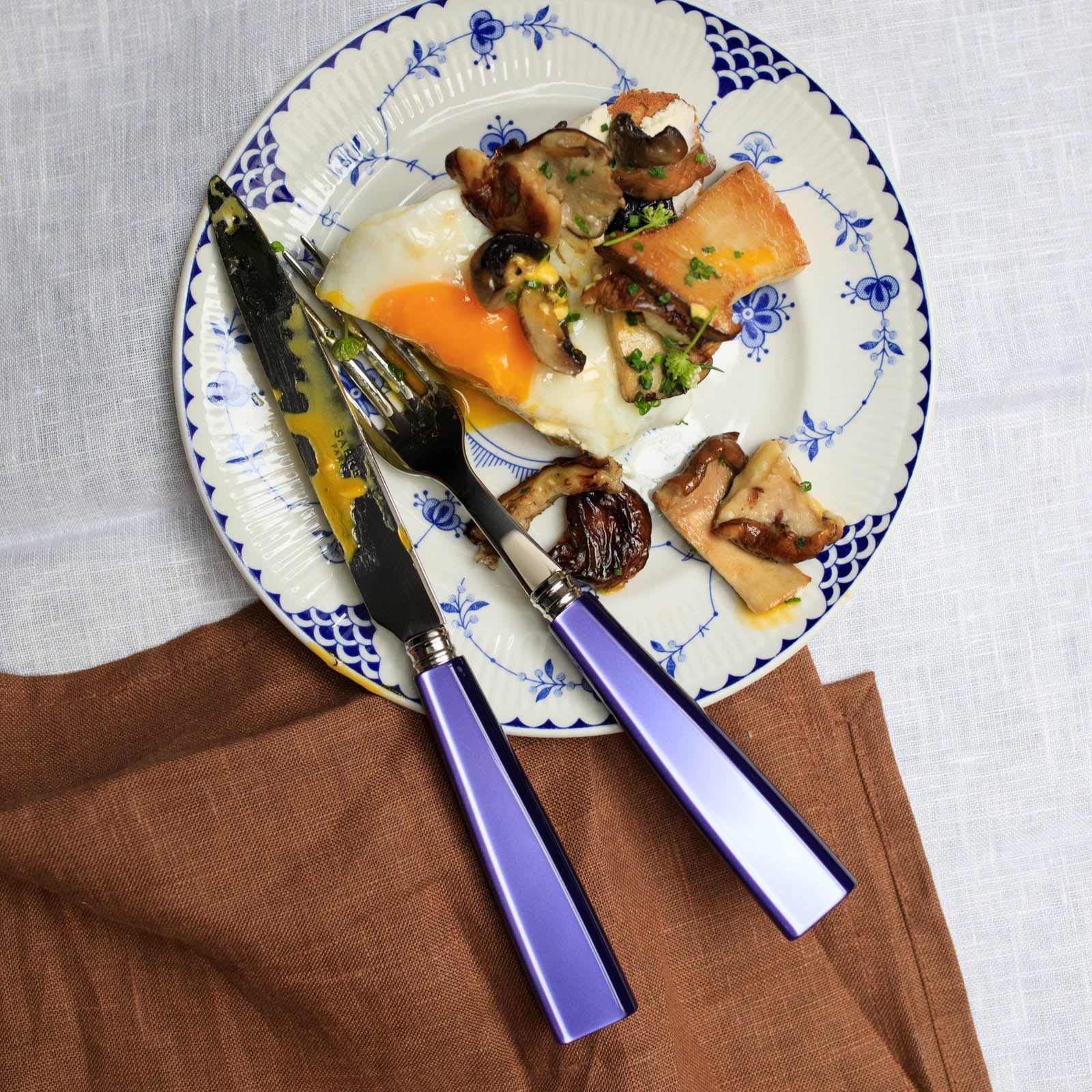 Icône, Violet - Fourchette de table