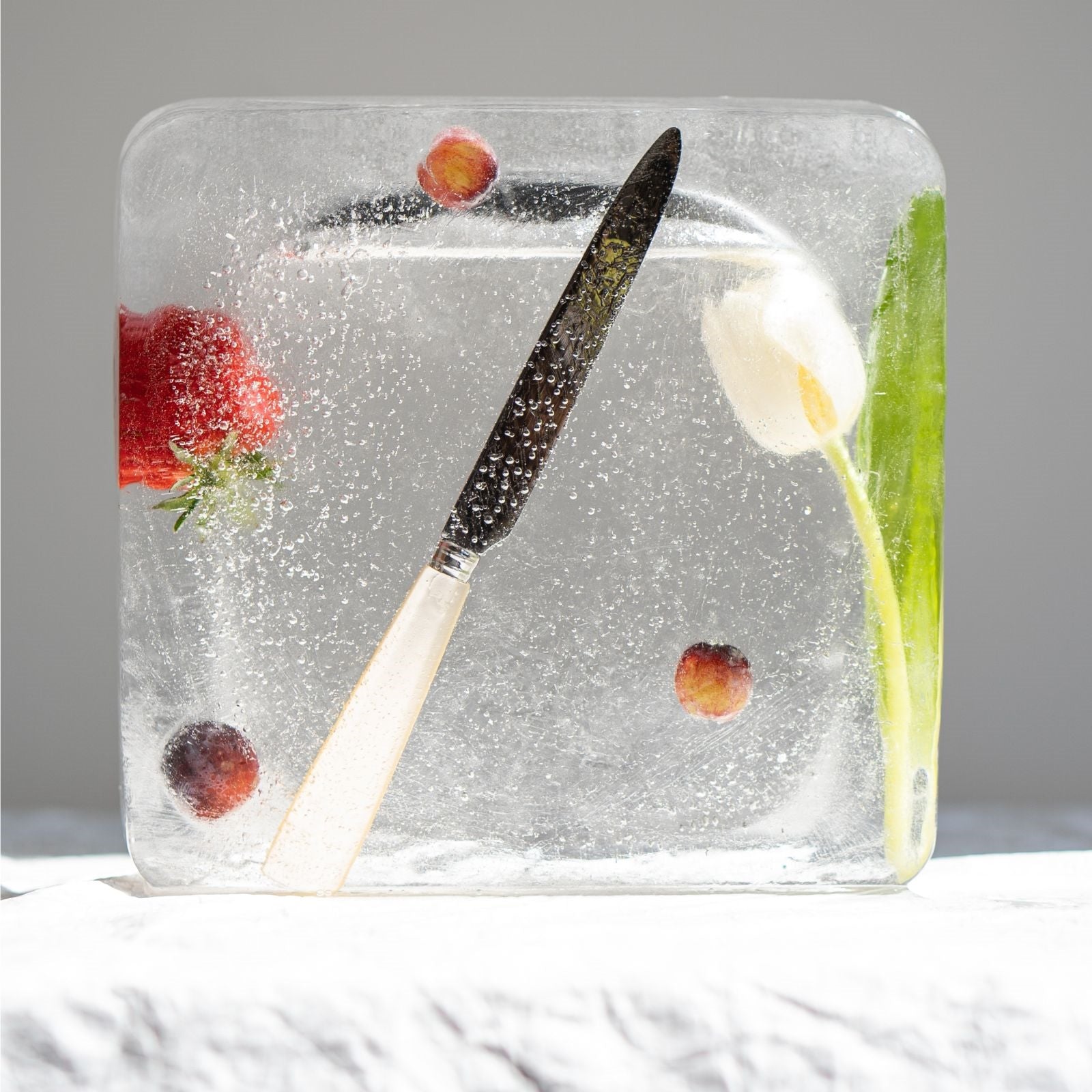 Icône, Nacre - Couteau de table