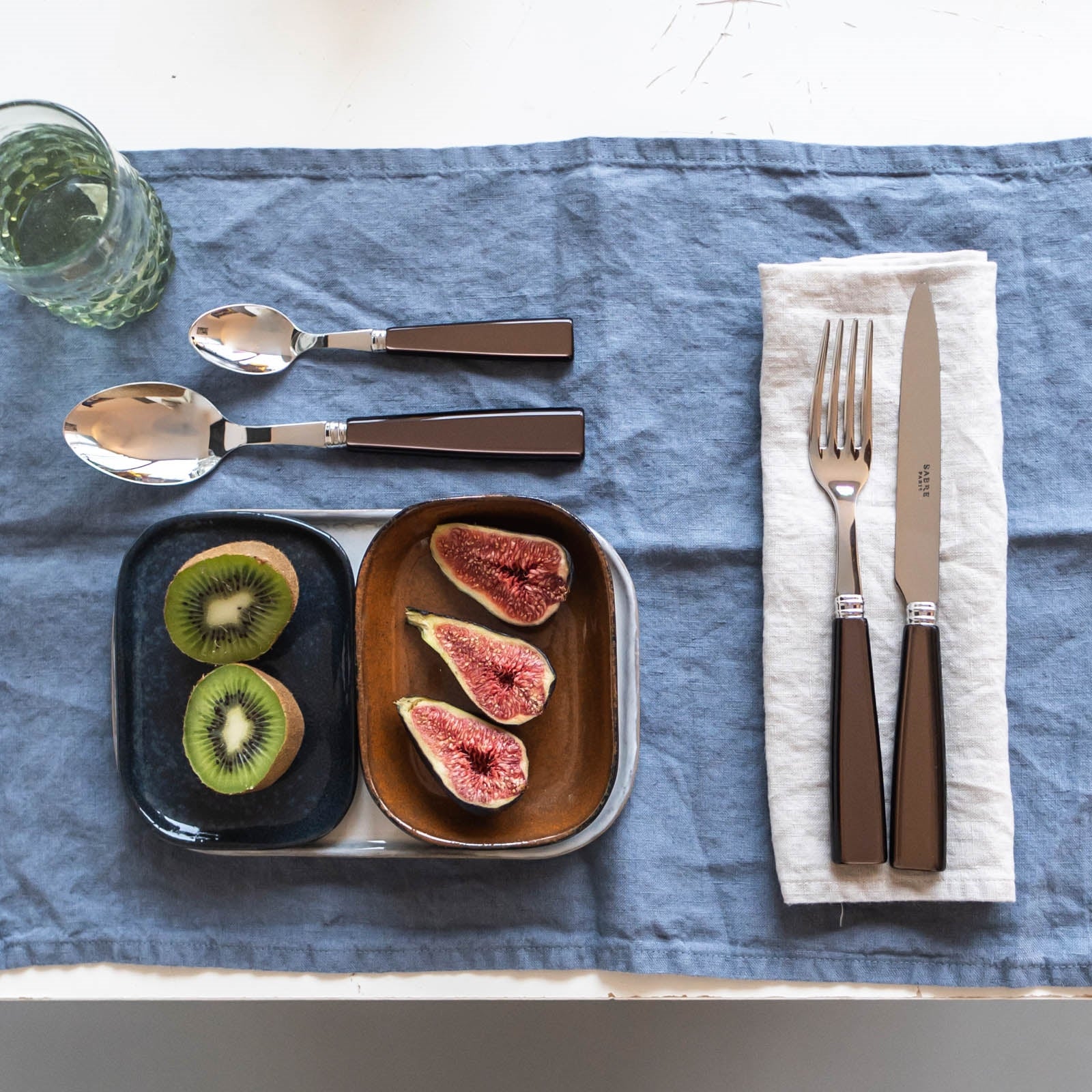 Icône, Brown - Dinner knife