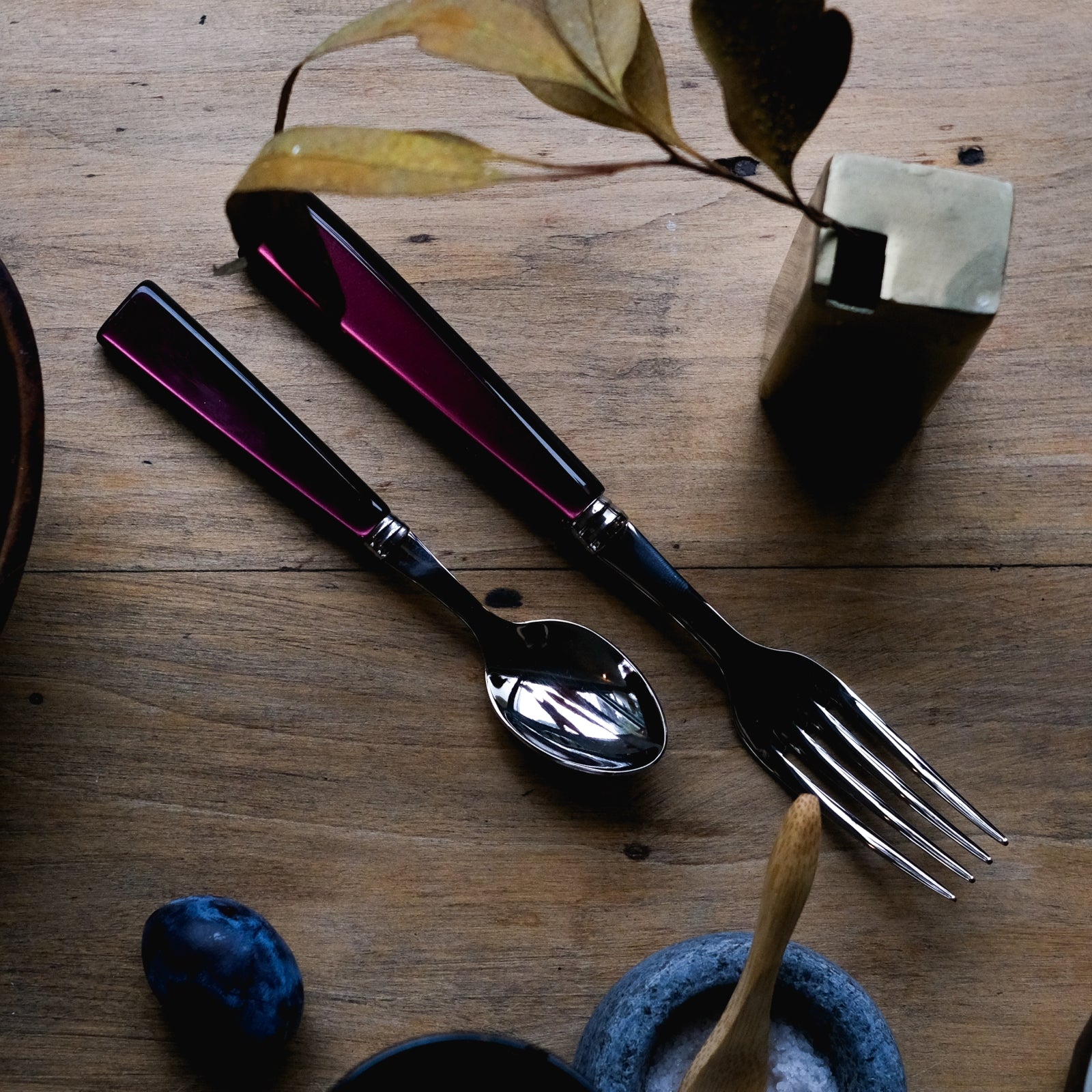 Icône, Aubergine - Petite cuillère