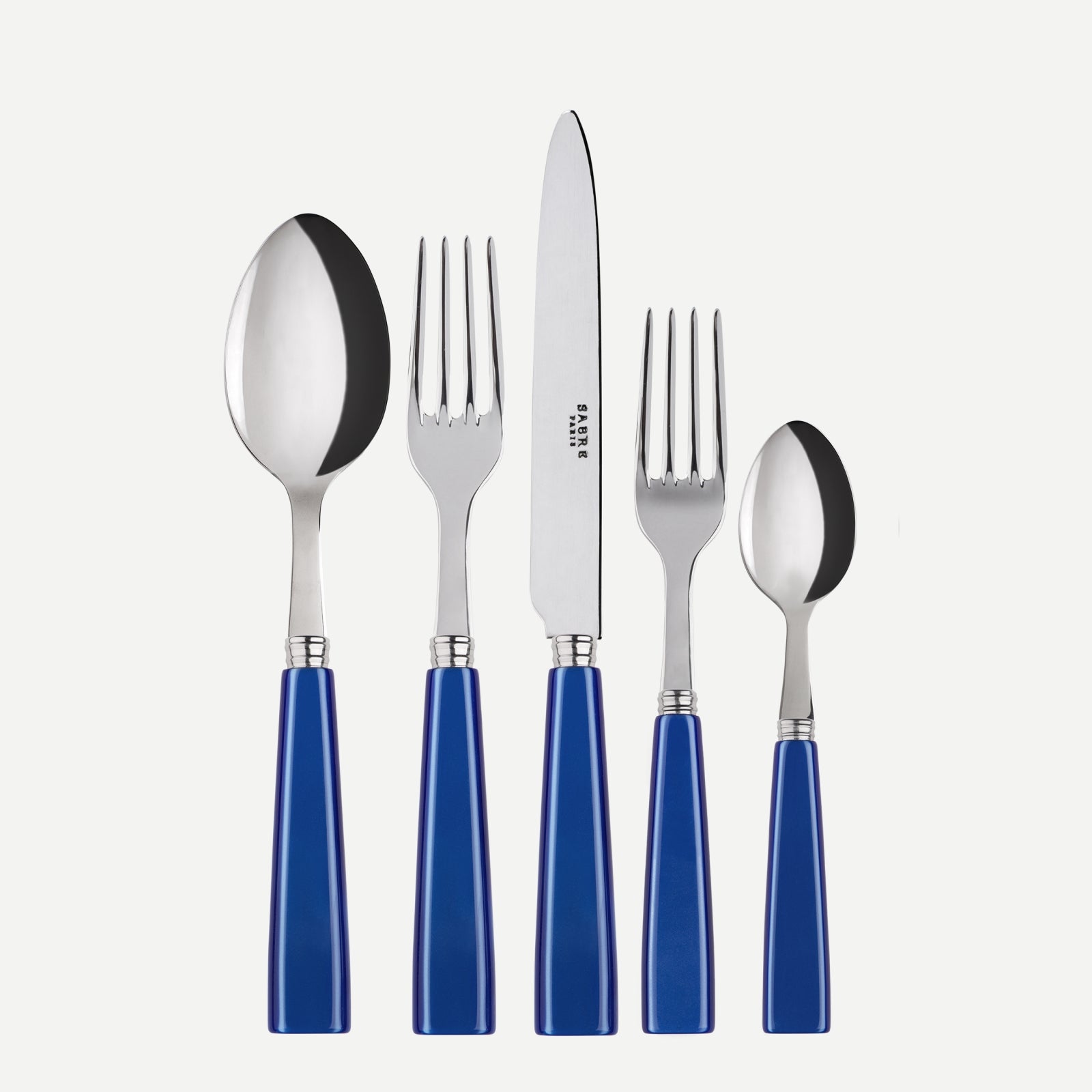 Icône, Bleu outremer - Set de 5 couverts de table