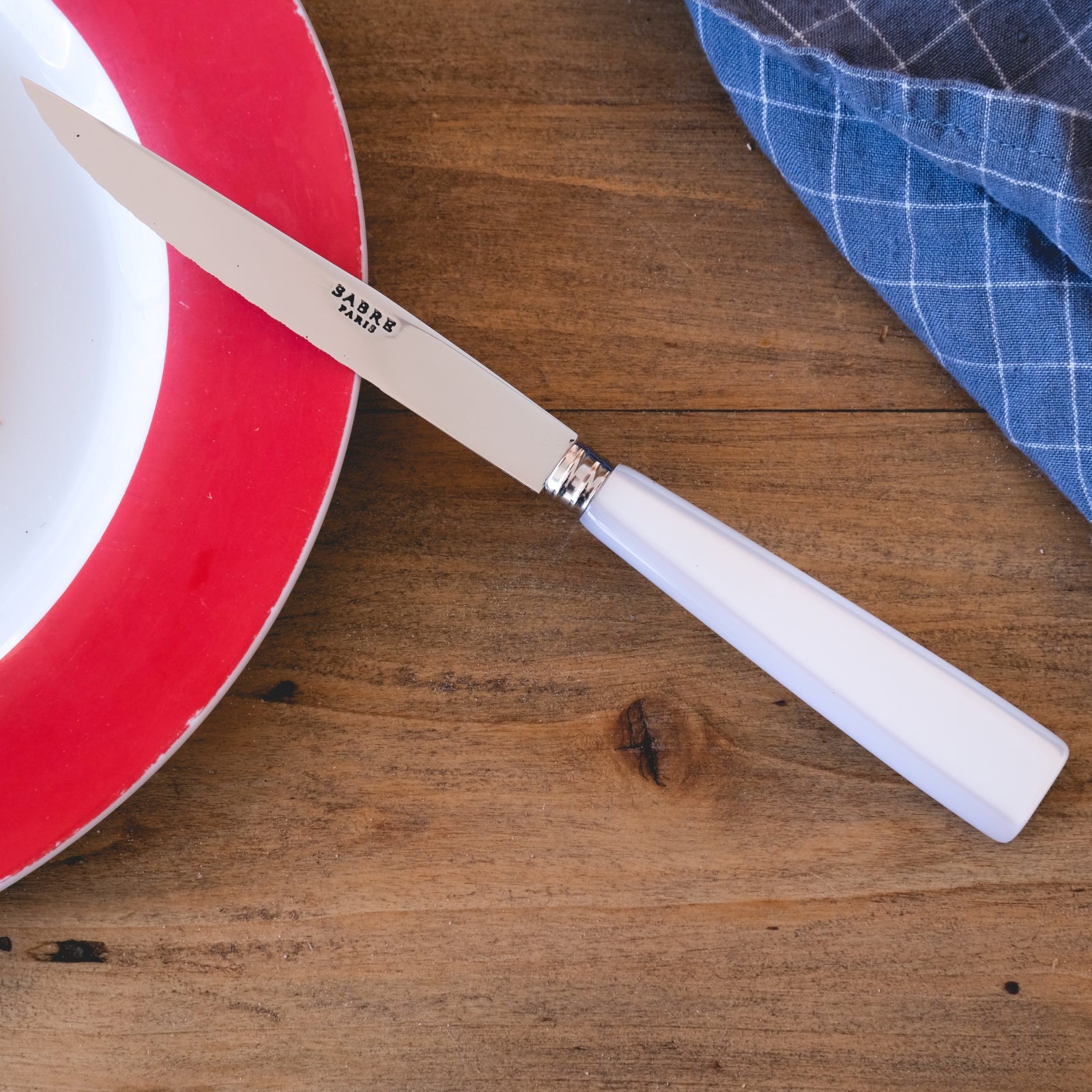 Icône, Blanc - Couteau à steak