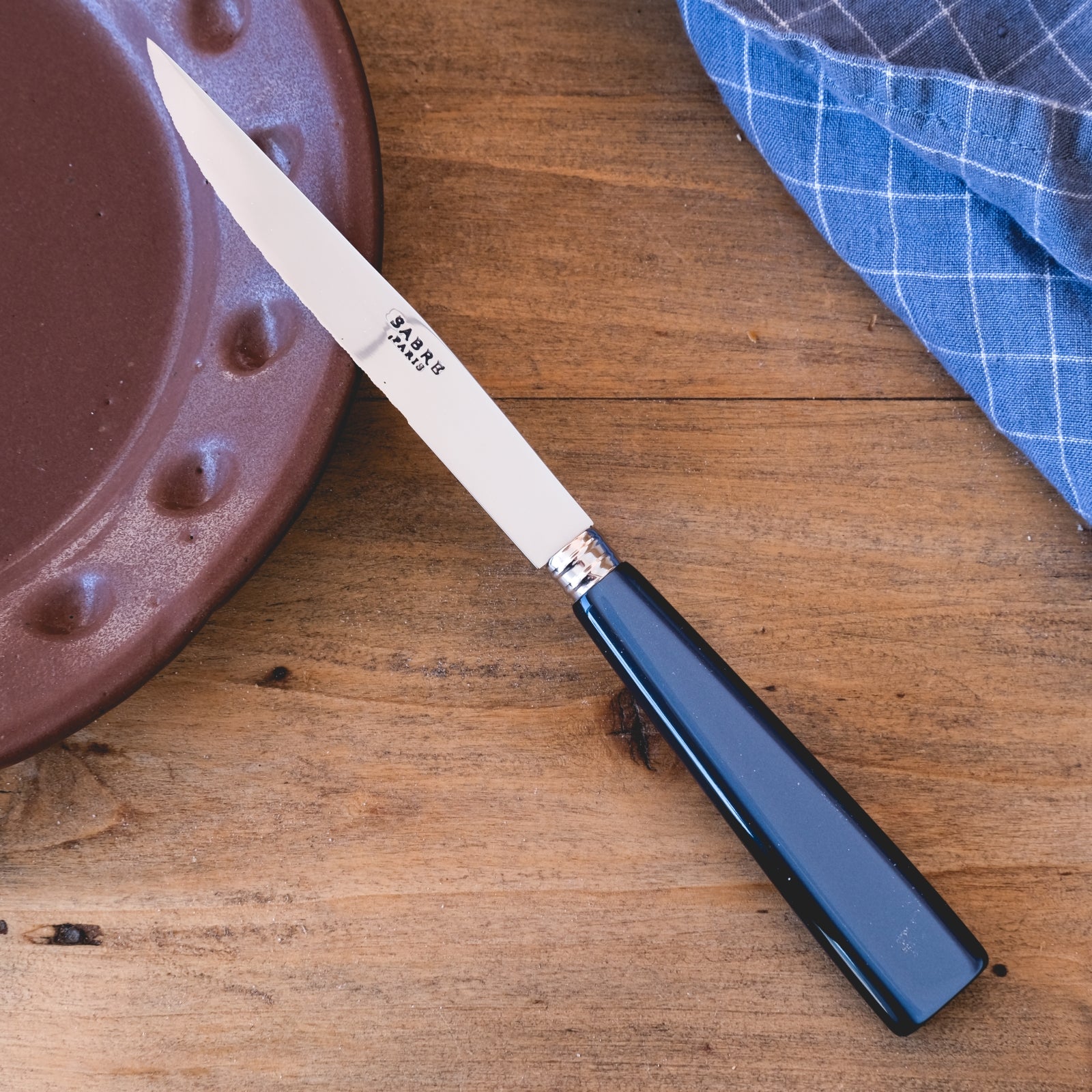 Icône, Bleu nuit - Couteau à steak