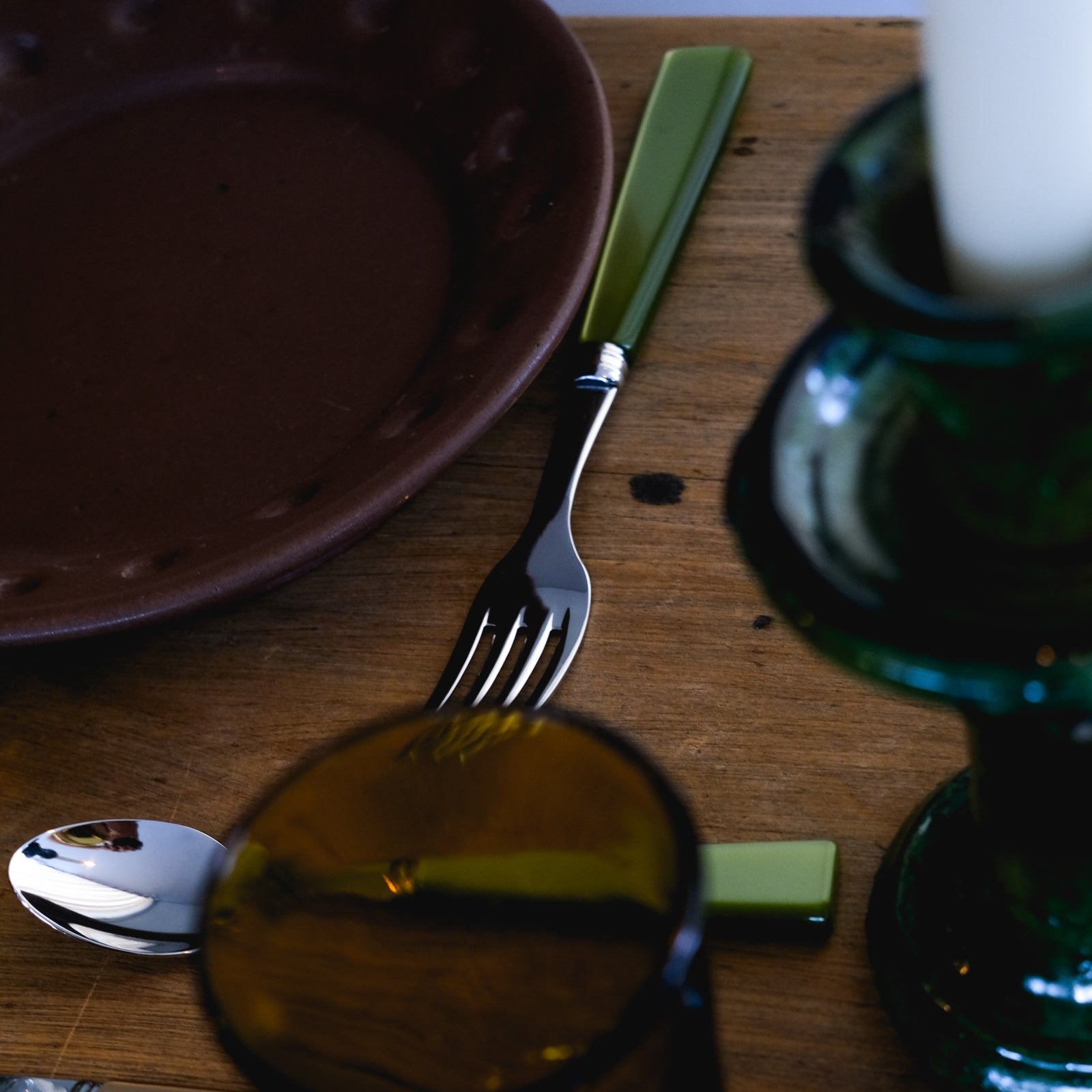 Icône, Olive - Cuillère à dessert