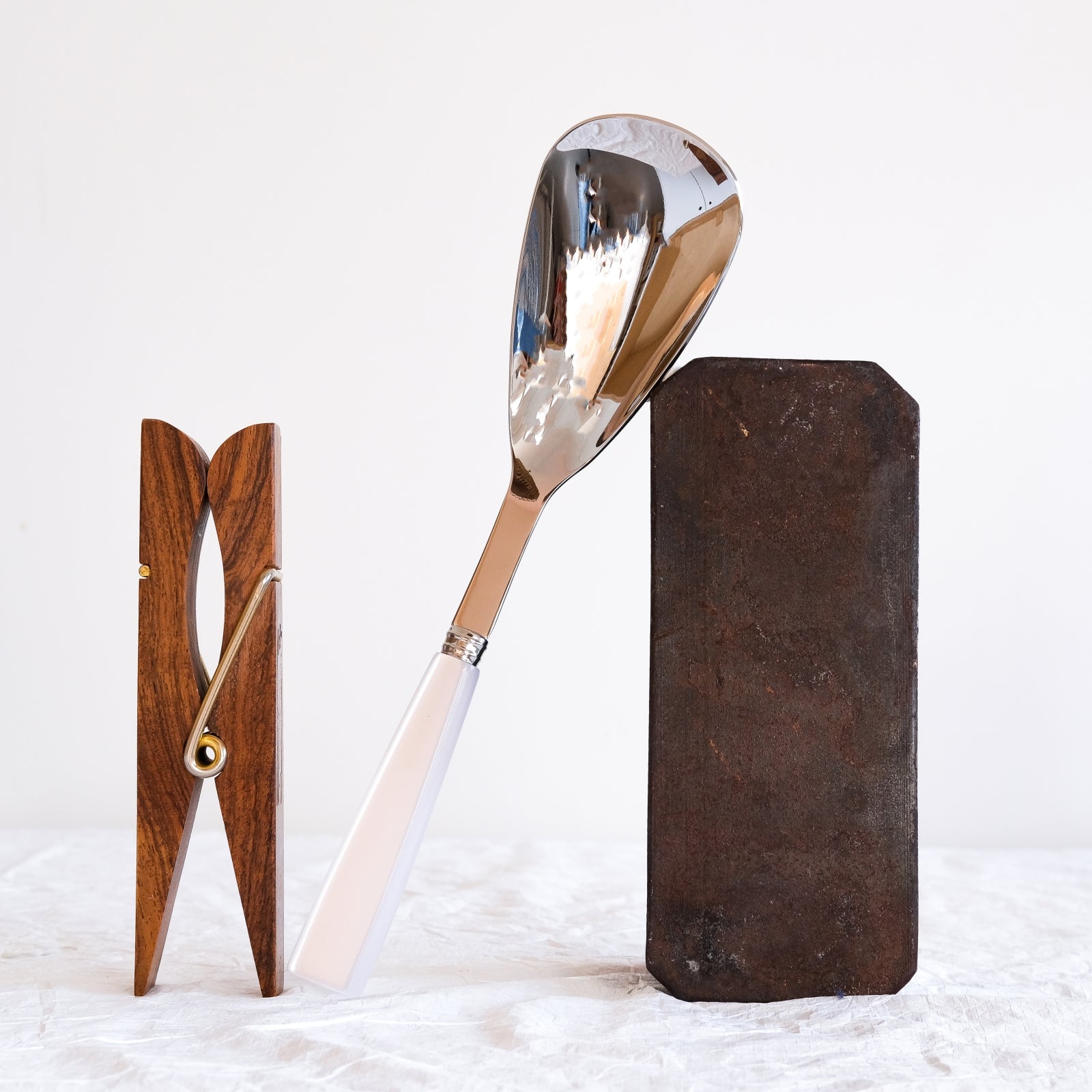 Icône, Blanc - Cuillère à riz