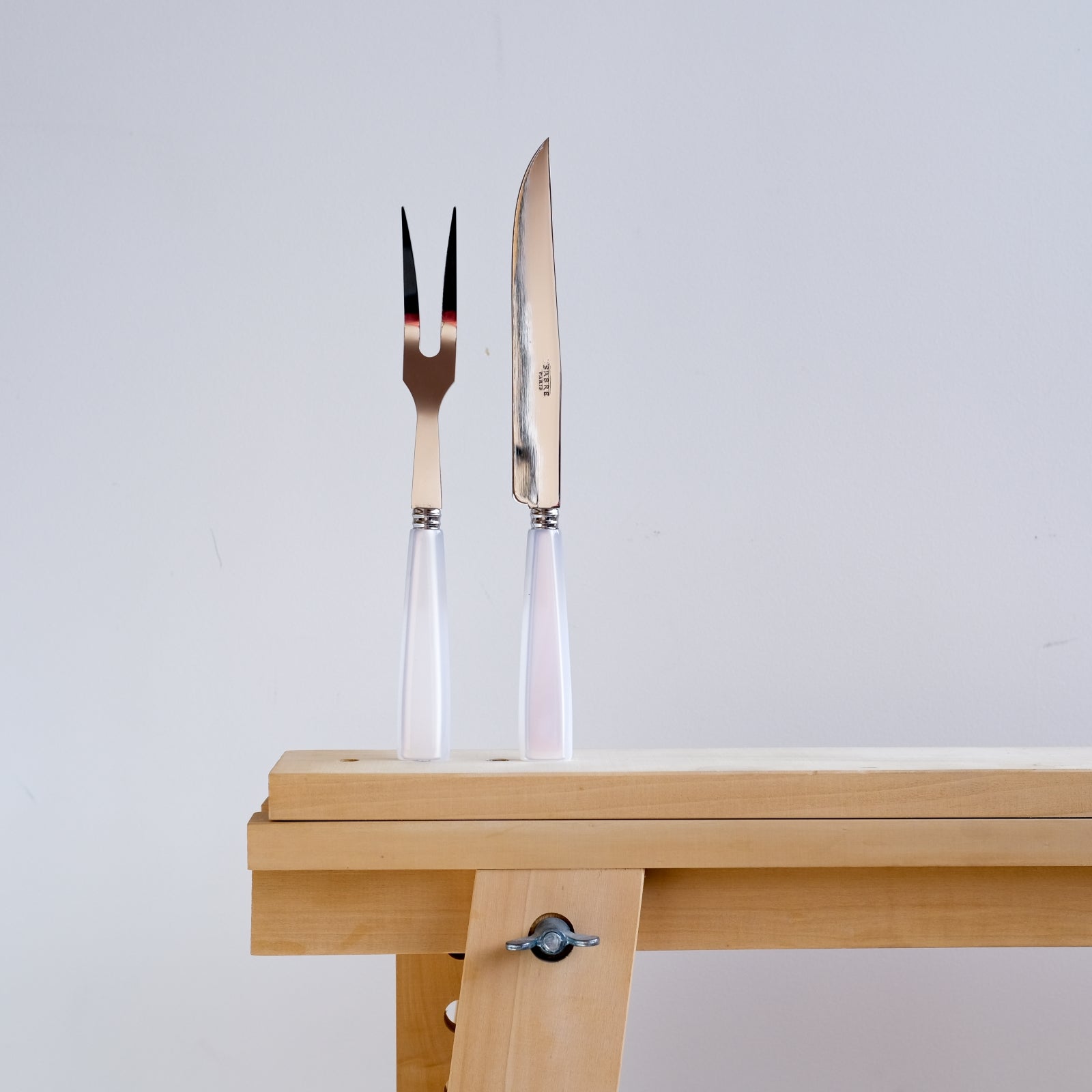 Icône, Blanc - Service à découper