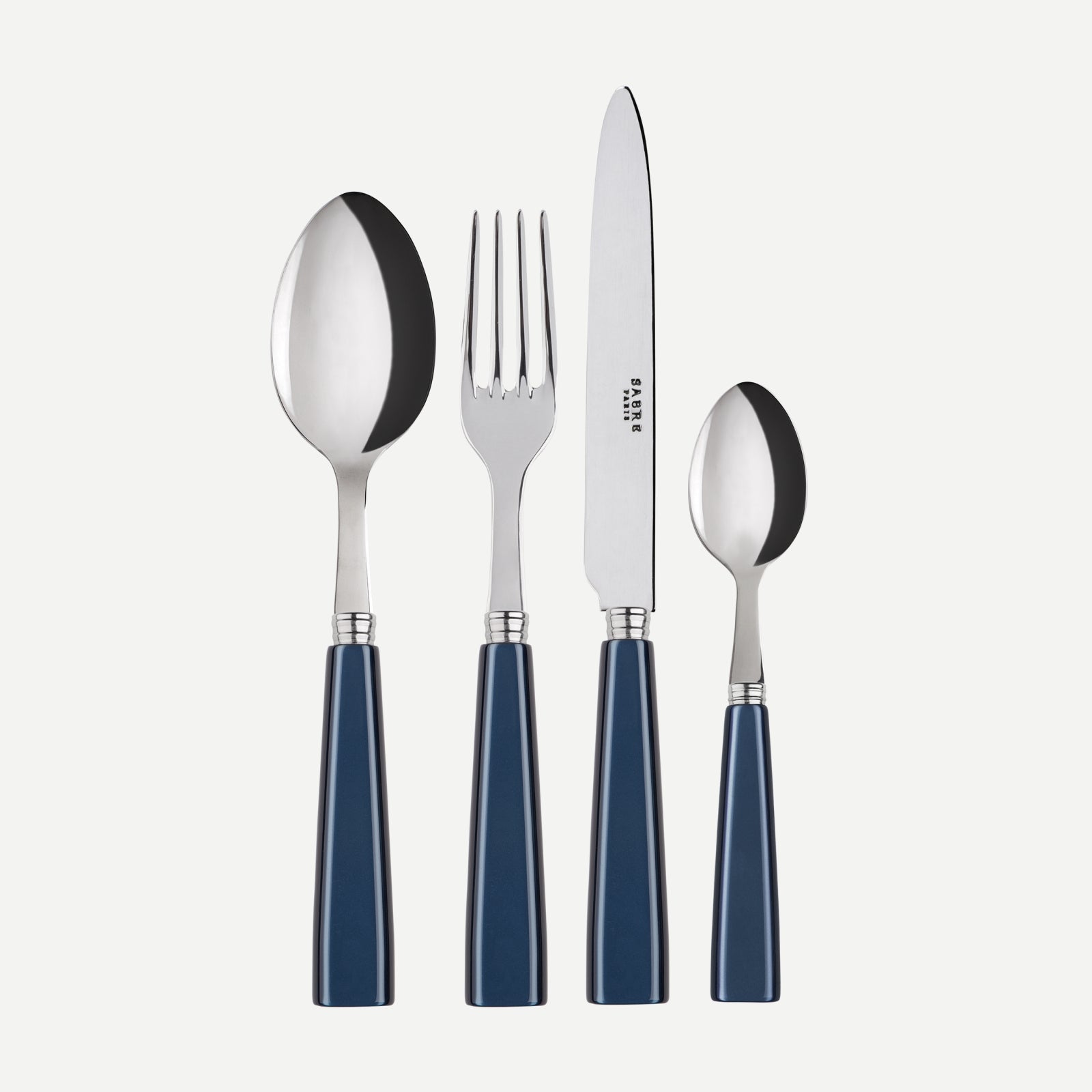 Icône, Steel blue - 24 pieces cutlery set