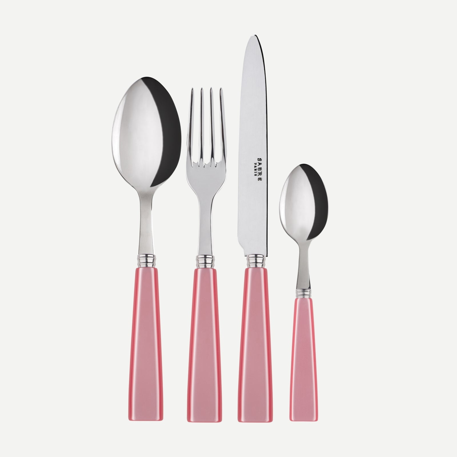 Icône, Soft pink - 24 pieces cutlery set