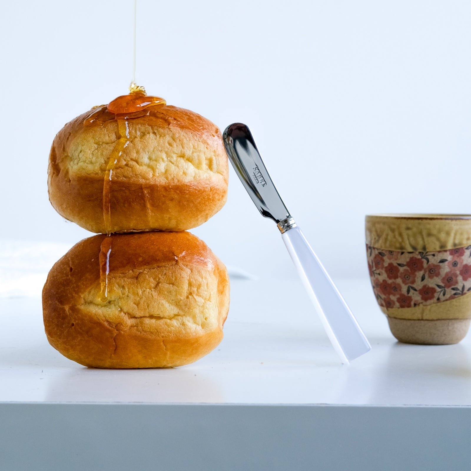 Icône, Weiss - Streichmesser