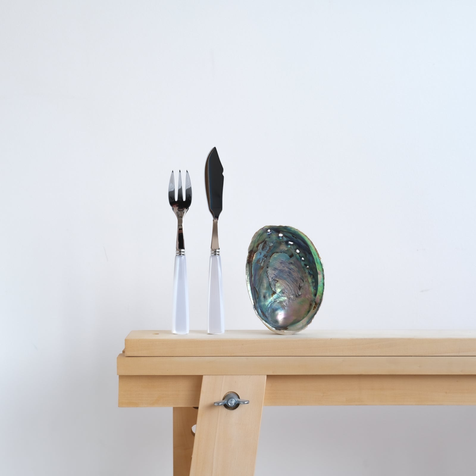 Icône, Weiss - Fischbesteck