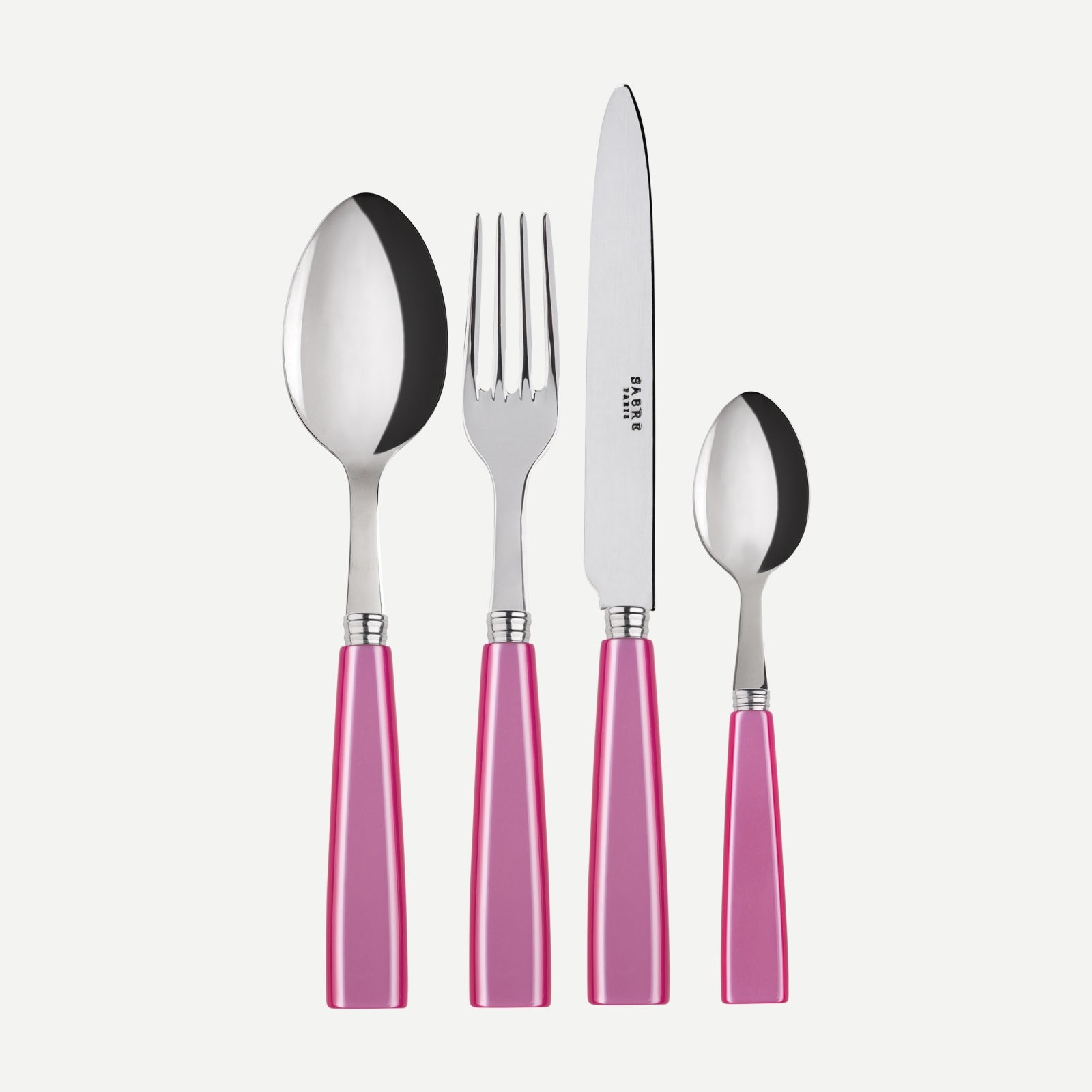 Icône, Rose - Set de 4 couverts de table