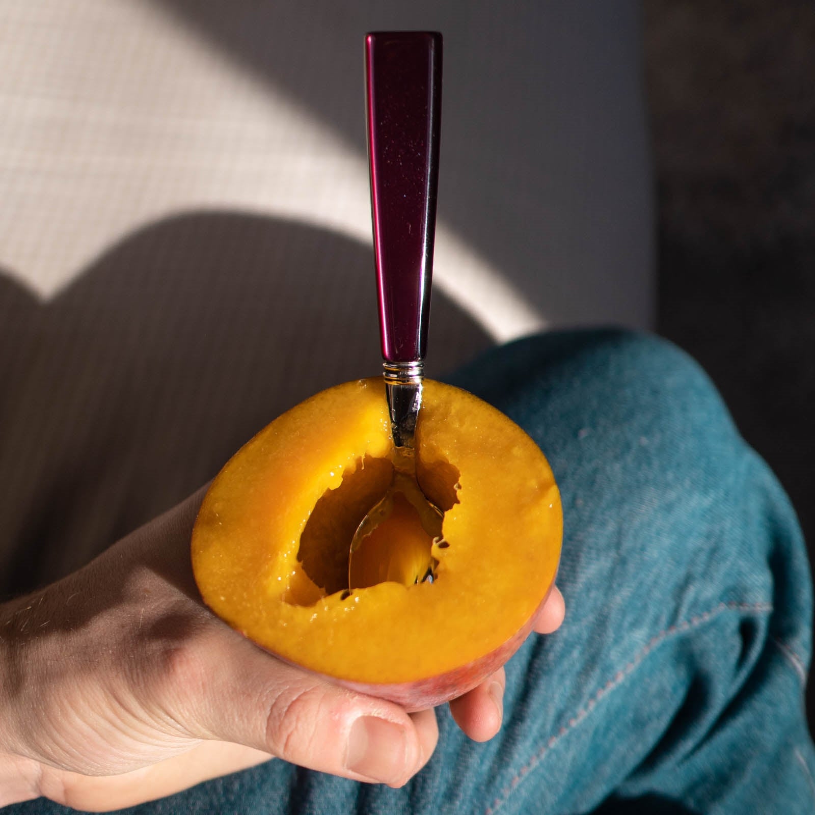 Icône, Aubergine - Set de 5 couverts de table