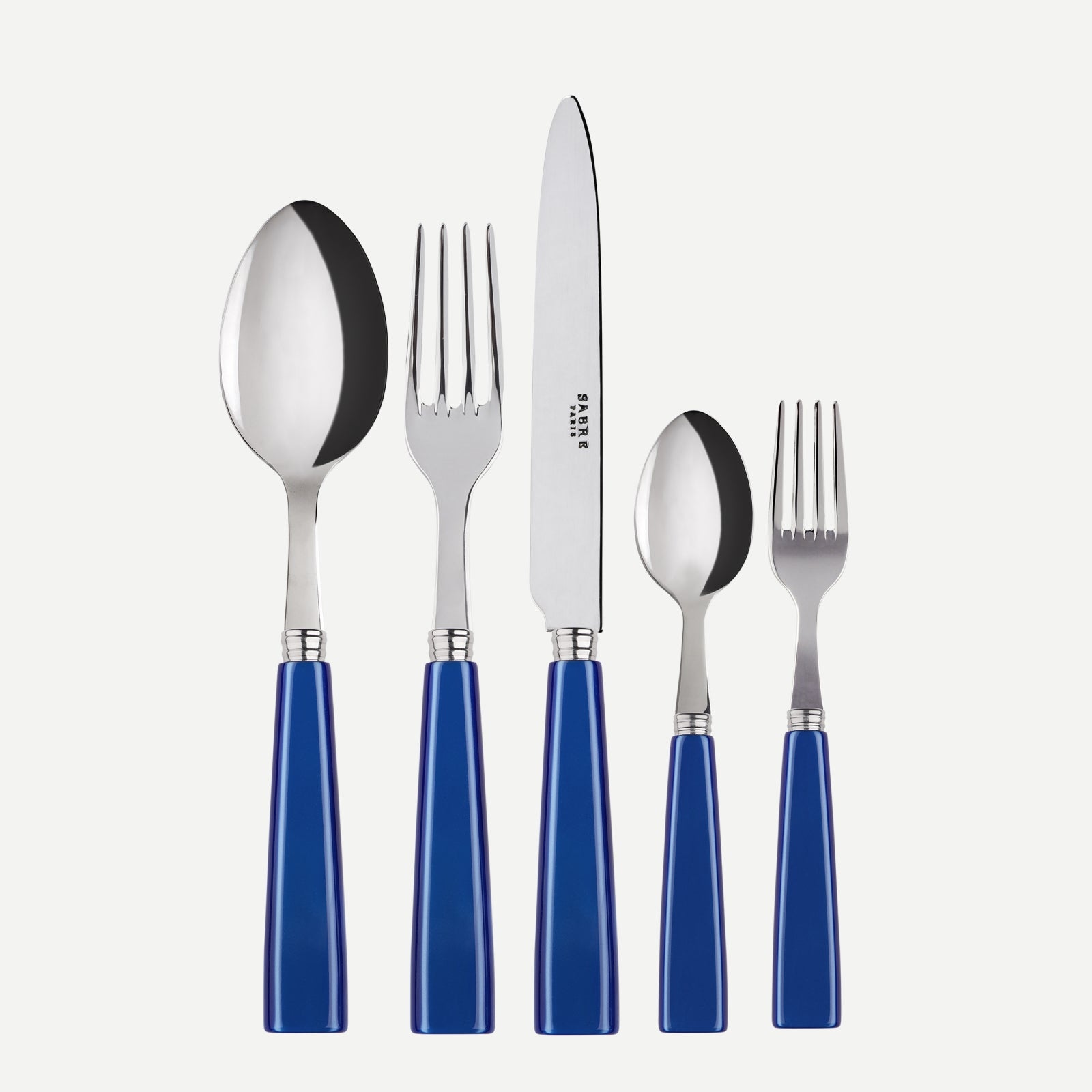 Icône, Lapis blue - 5 pieces cutlery set
