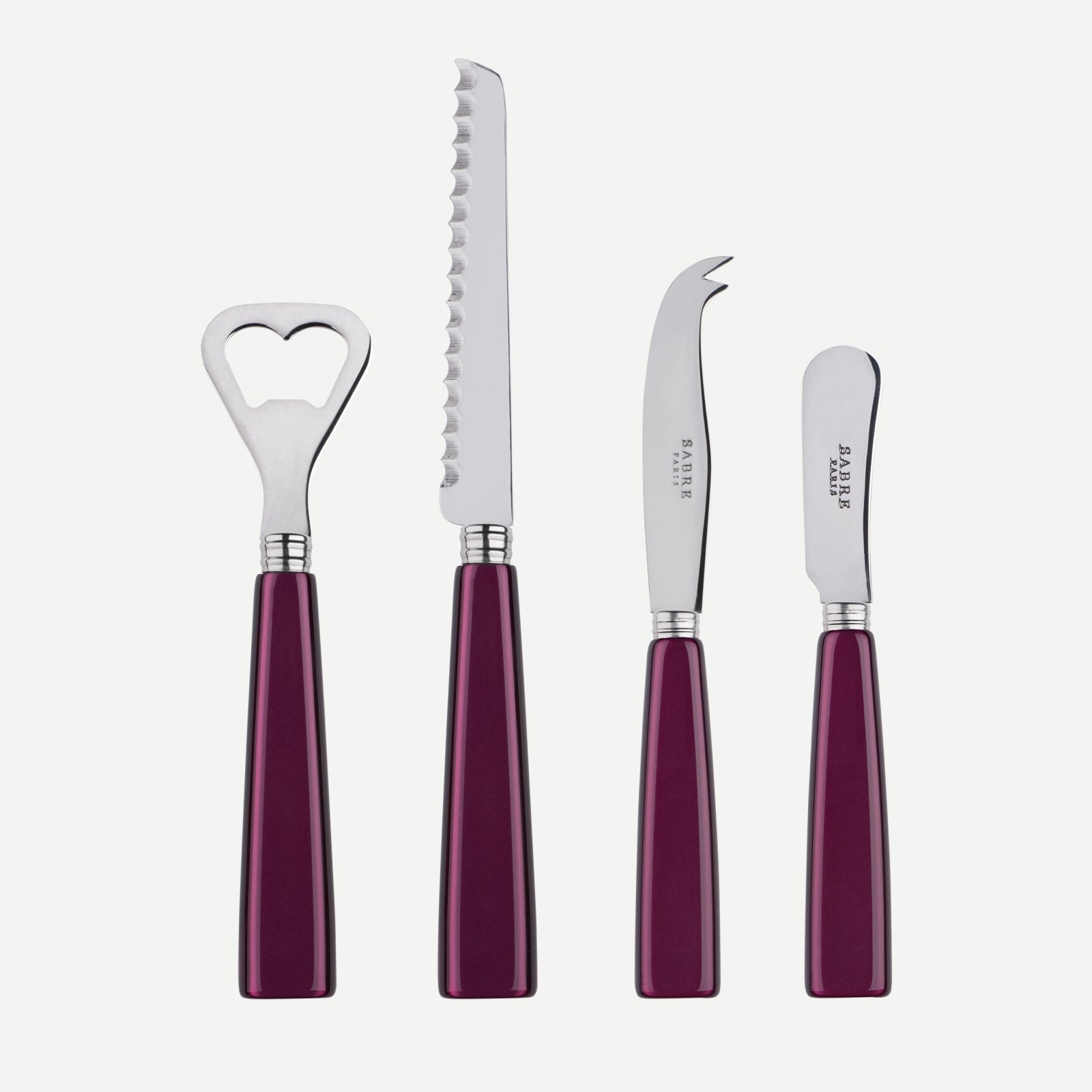 Icône, Aubergine - Set apéro