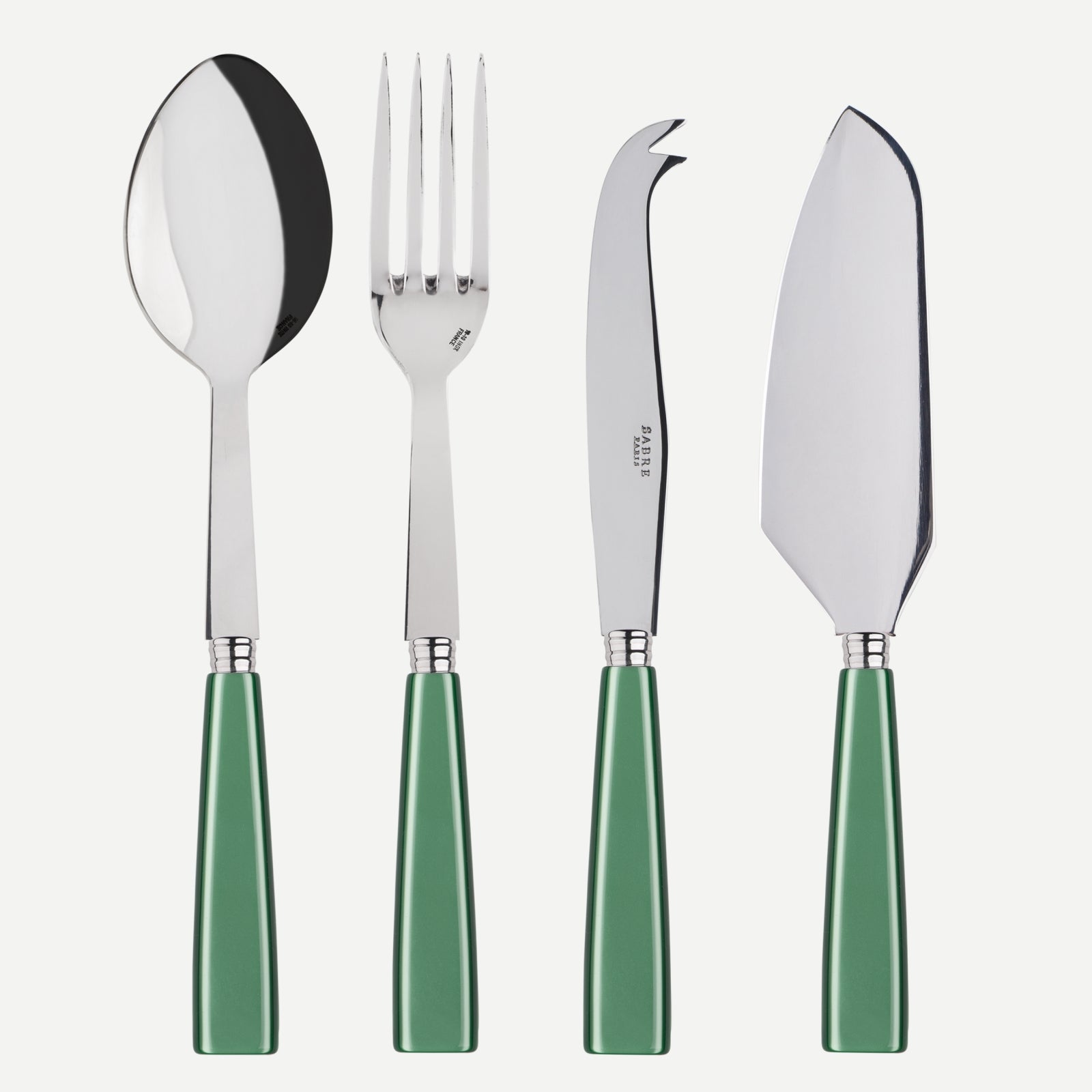 Icône, Vert jardin - Set Les Essentiels - ensemble de 4 couverts de service