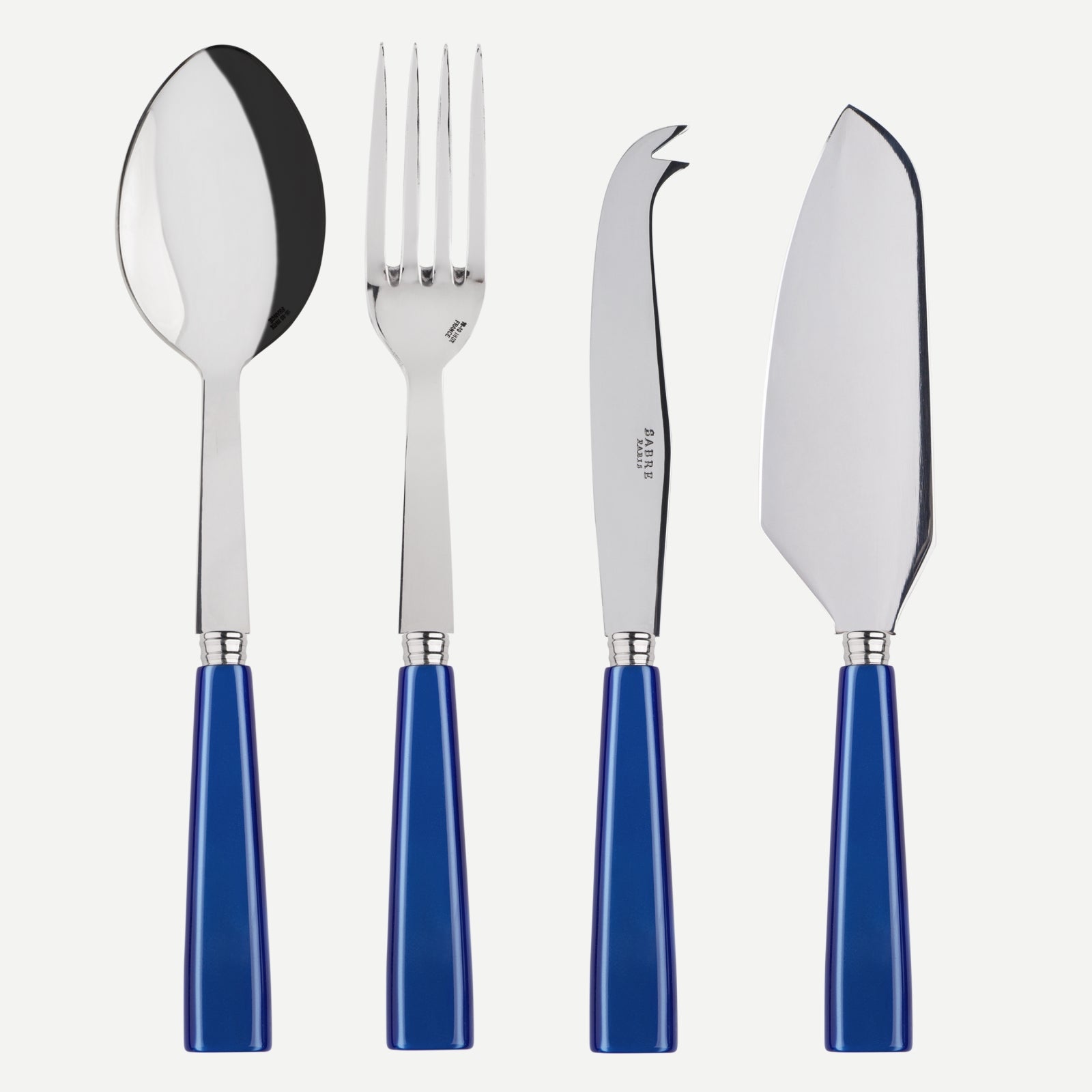 Icône, Bleu outremer - Set Les Essentiels - ensemble de 4 couverts de service