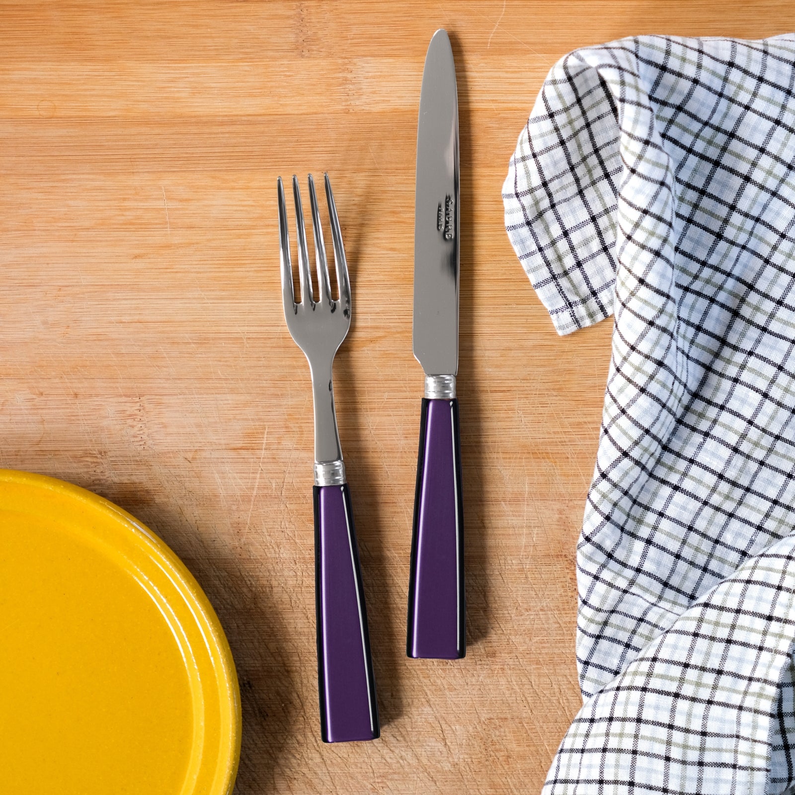 Icône, Violet - Ménagère 48 pièces