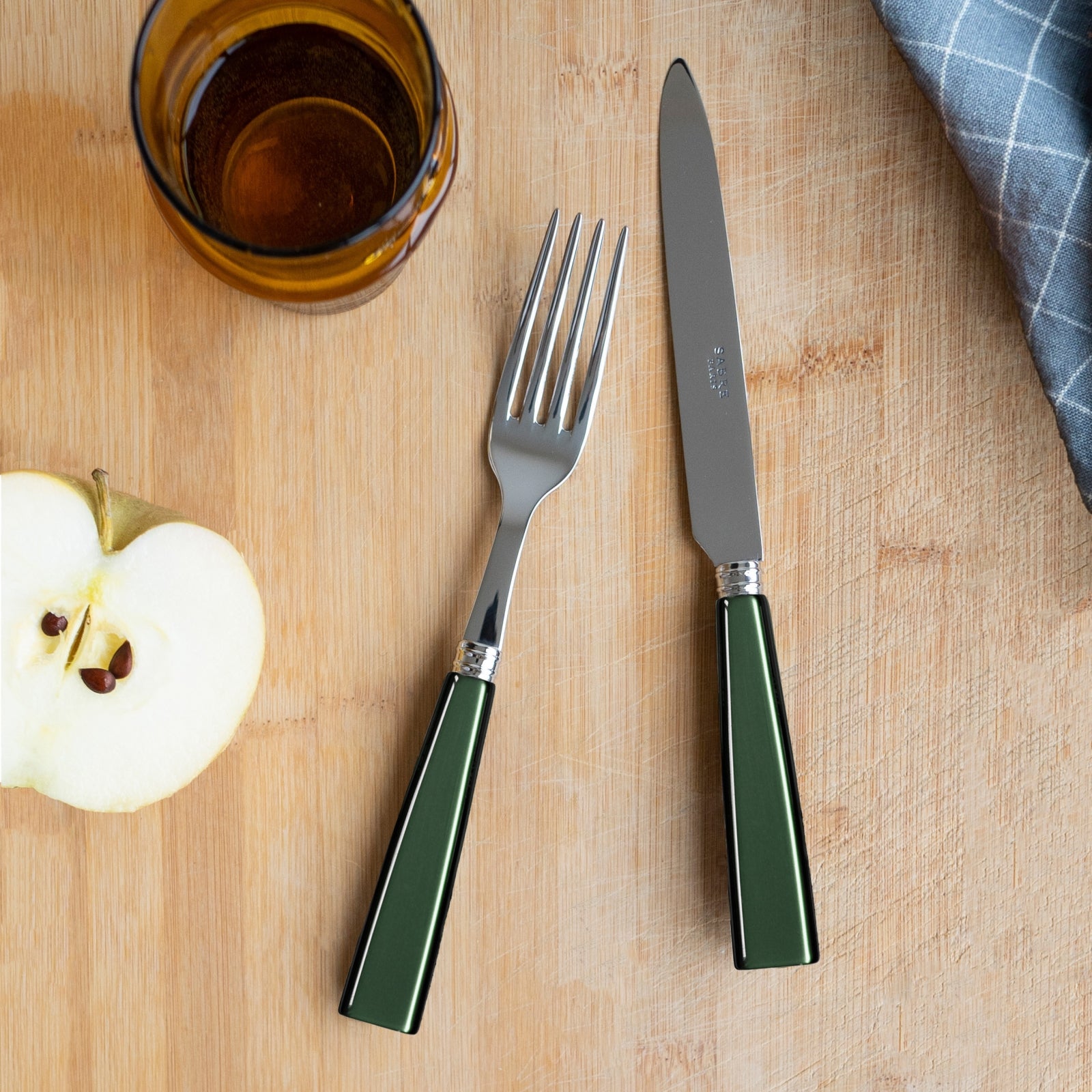 Icône, Vert foncé - Ménagère 48 pièces