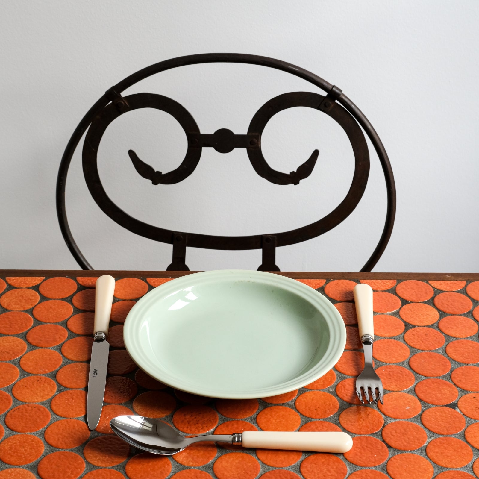 Pop, Ivoire - Fourchette de table