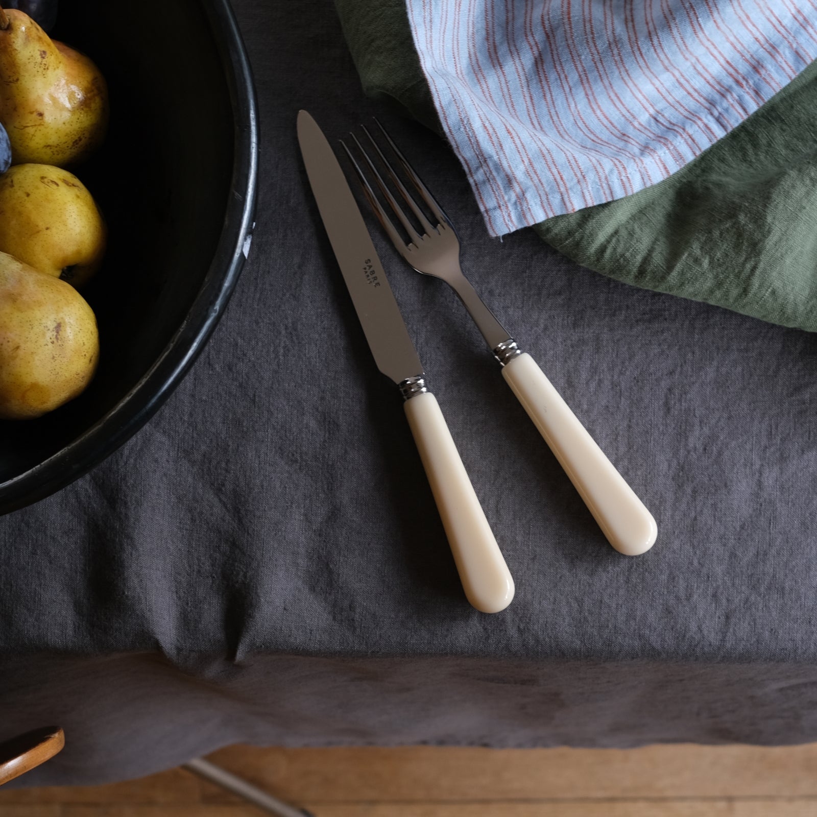 Pop, Ivoire - Fourchette de table