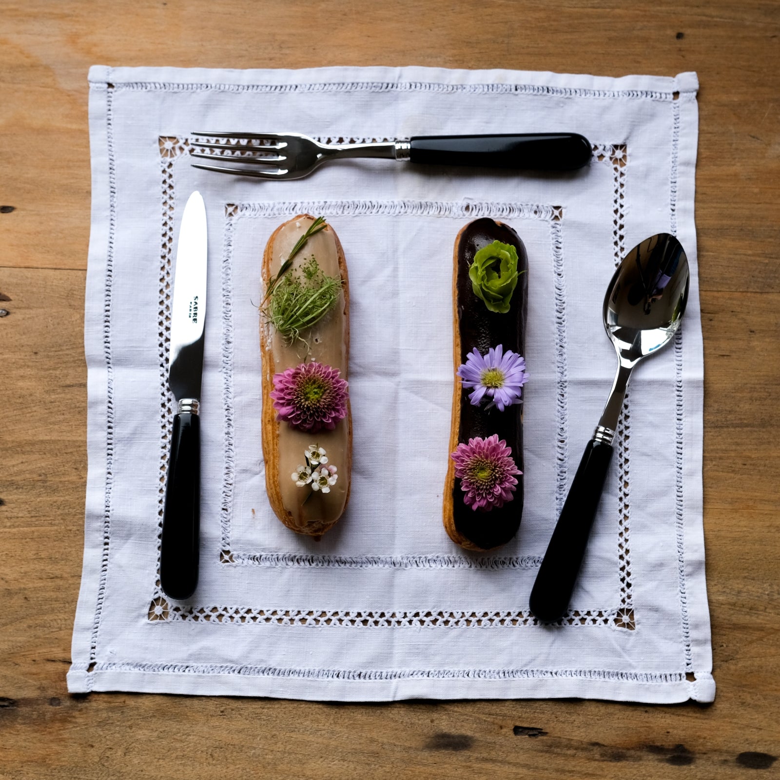 Pop, Noir - Fourchette de table