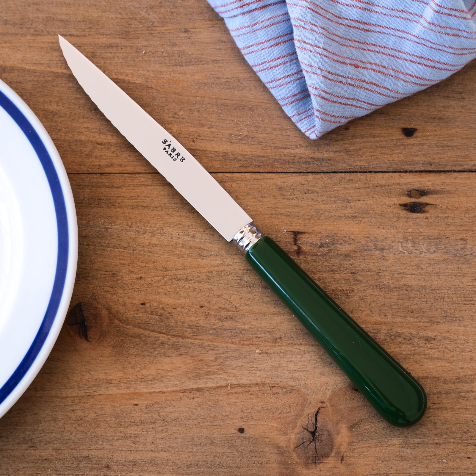 Pop, Vert - Couteau à steak