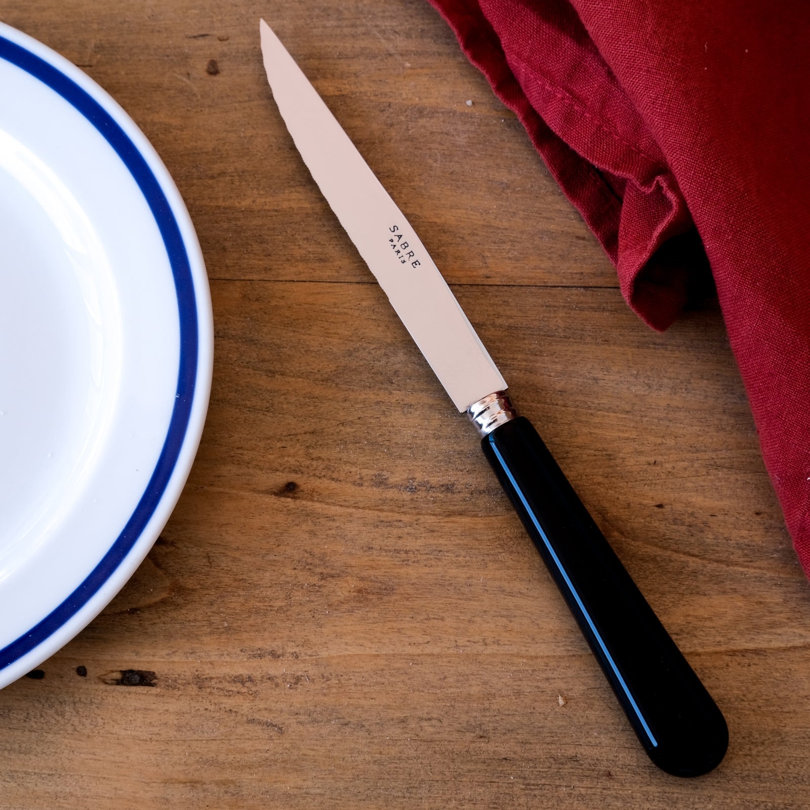 Pop, Noir - Couteau à steak