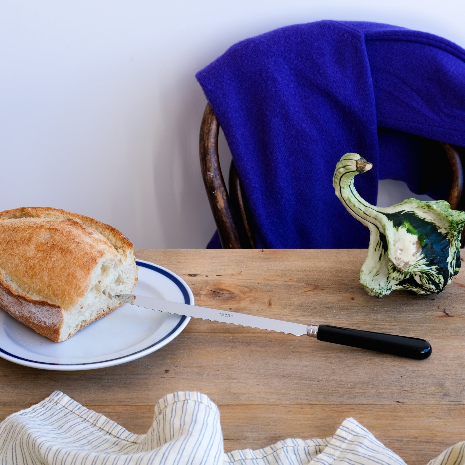 Pop, Noir - Couteau à pain