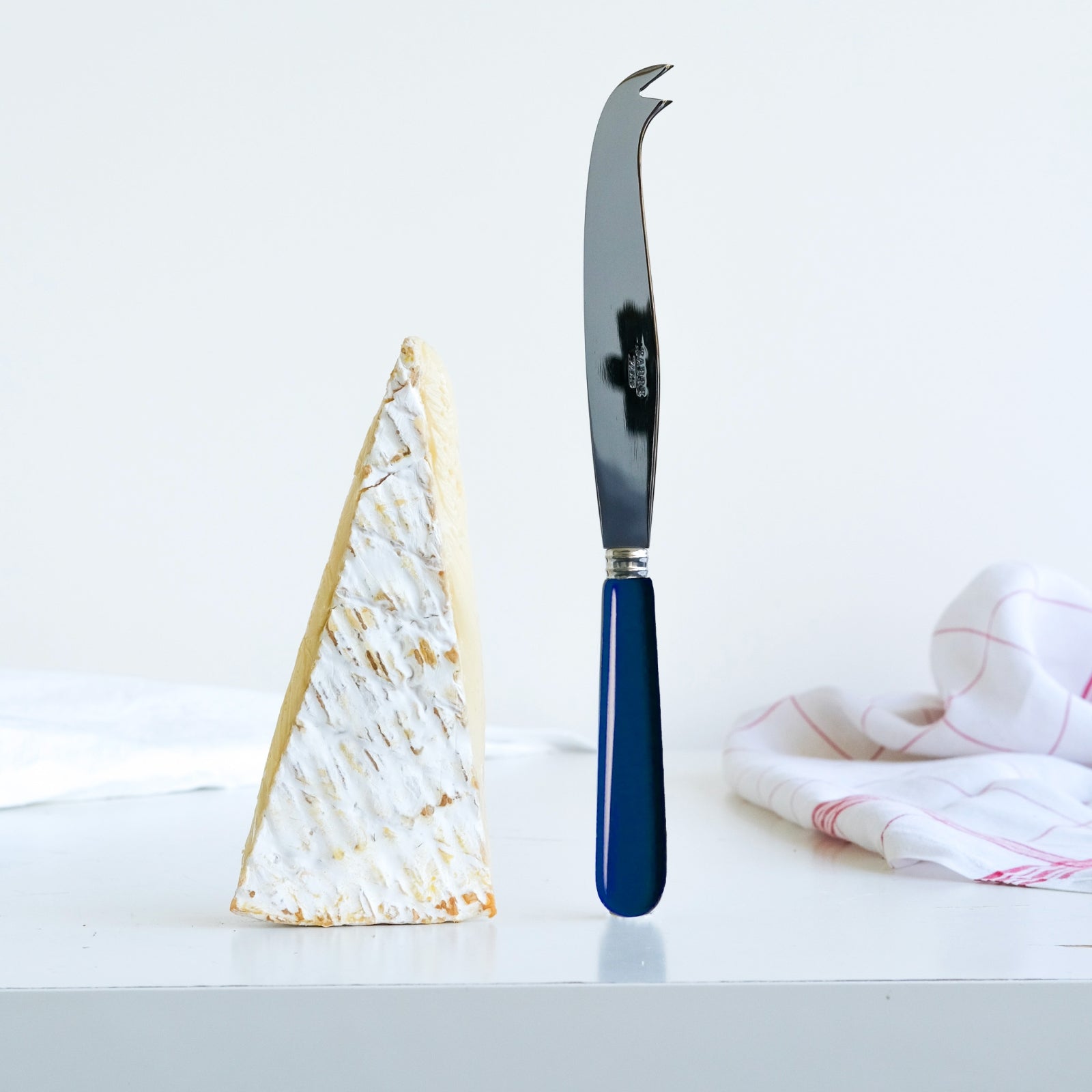 Pop, Bleu marine - Couteau à fromage GM