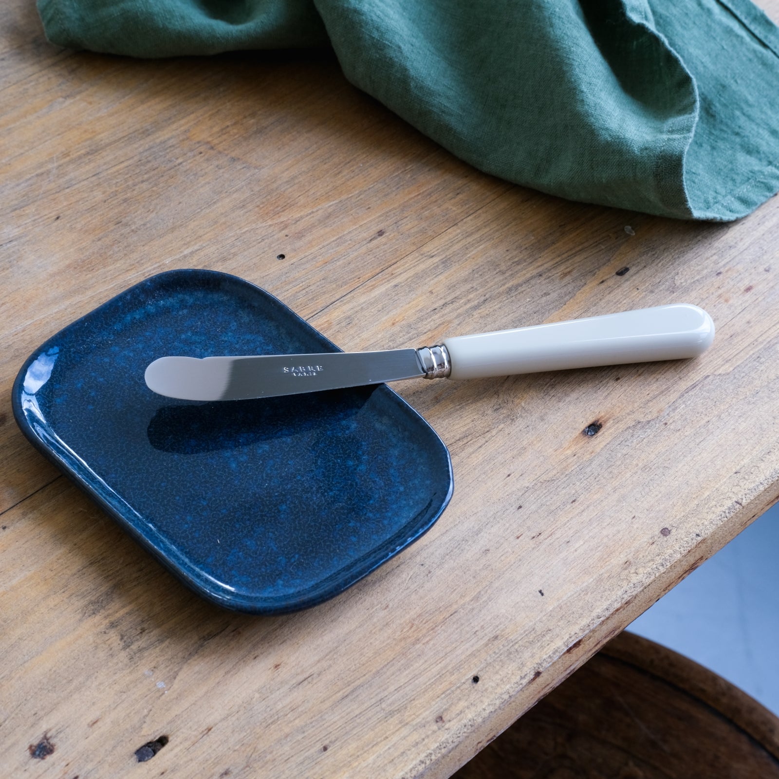 Pop, Blanc - Couteau à beurre