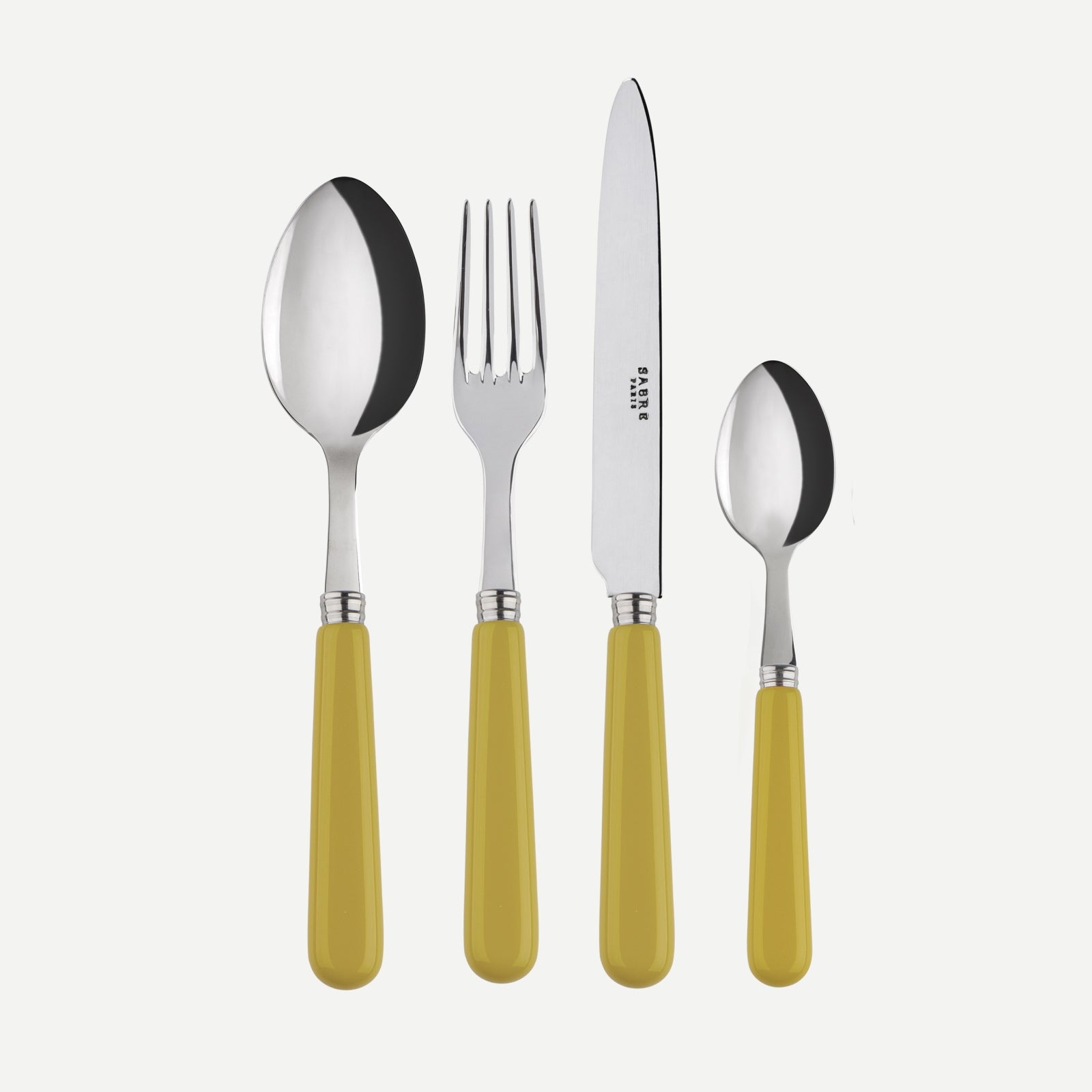 Pop unis, Yellow corn - 24 pieces cutlery set