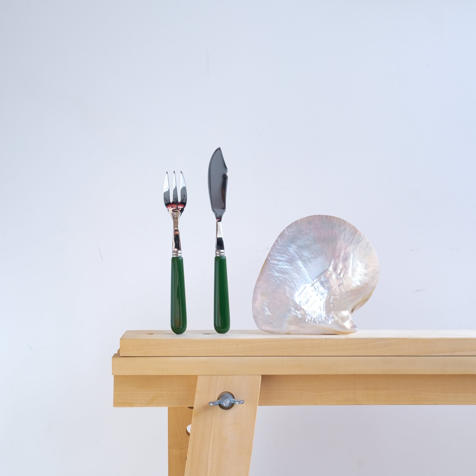 Pop, Vert - Couverts à poisson