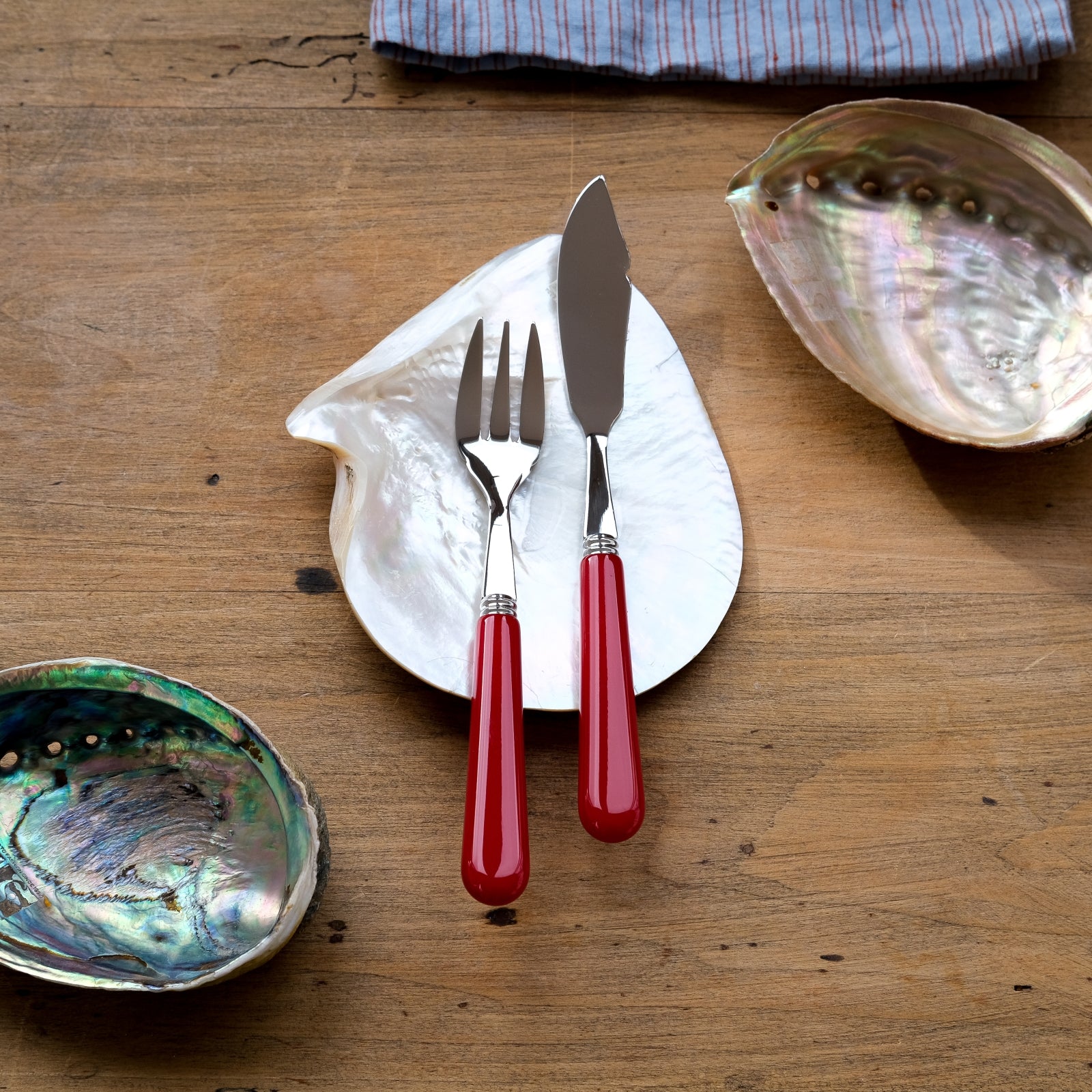 Pop, Bordeaux - Couverts à poisson