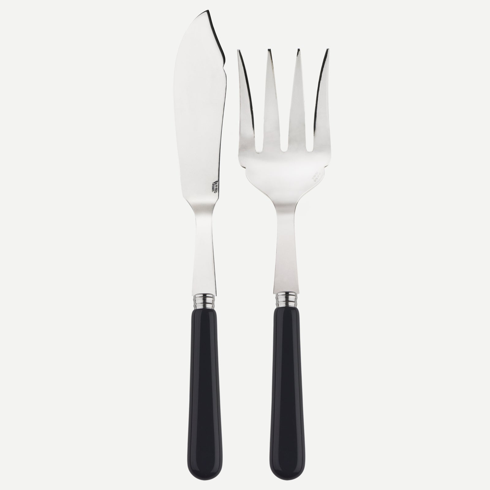 Pop unis, Black - Fish serving set