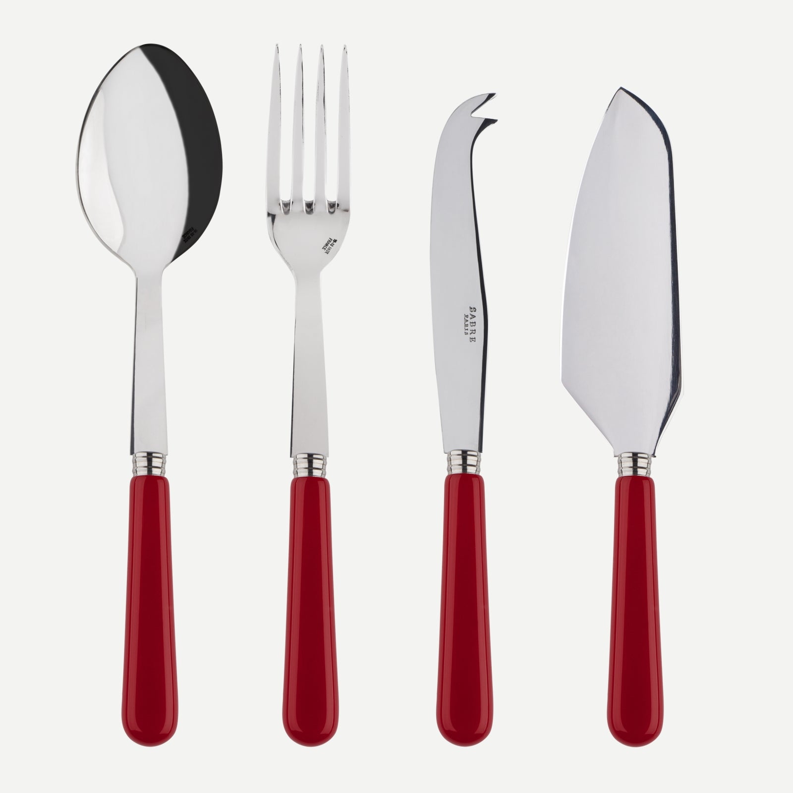 Pop, Bordeaux - Set Les Essentiels - ensemble de 4 couverts de service