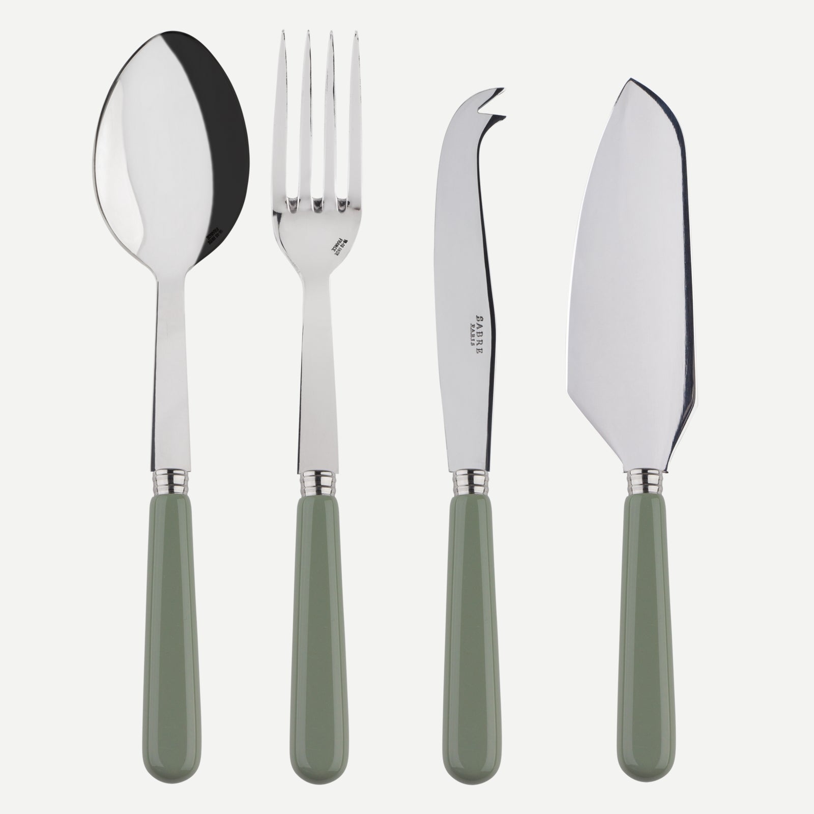 Pop, Asperge - Set Les Essentiels - ensemble de 4 couverts de service