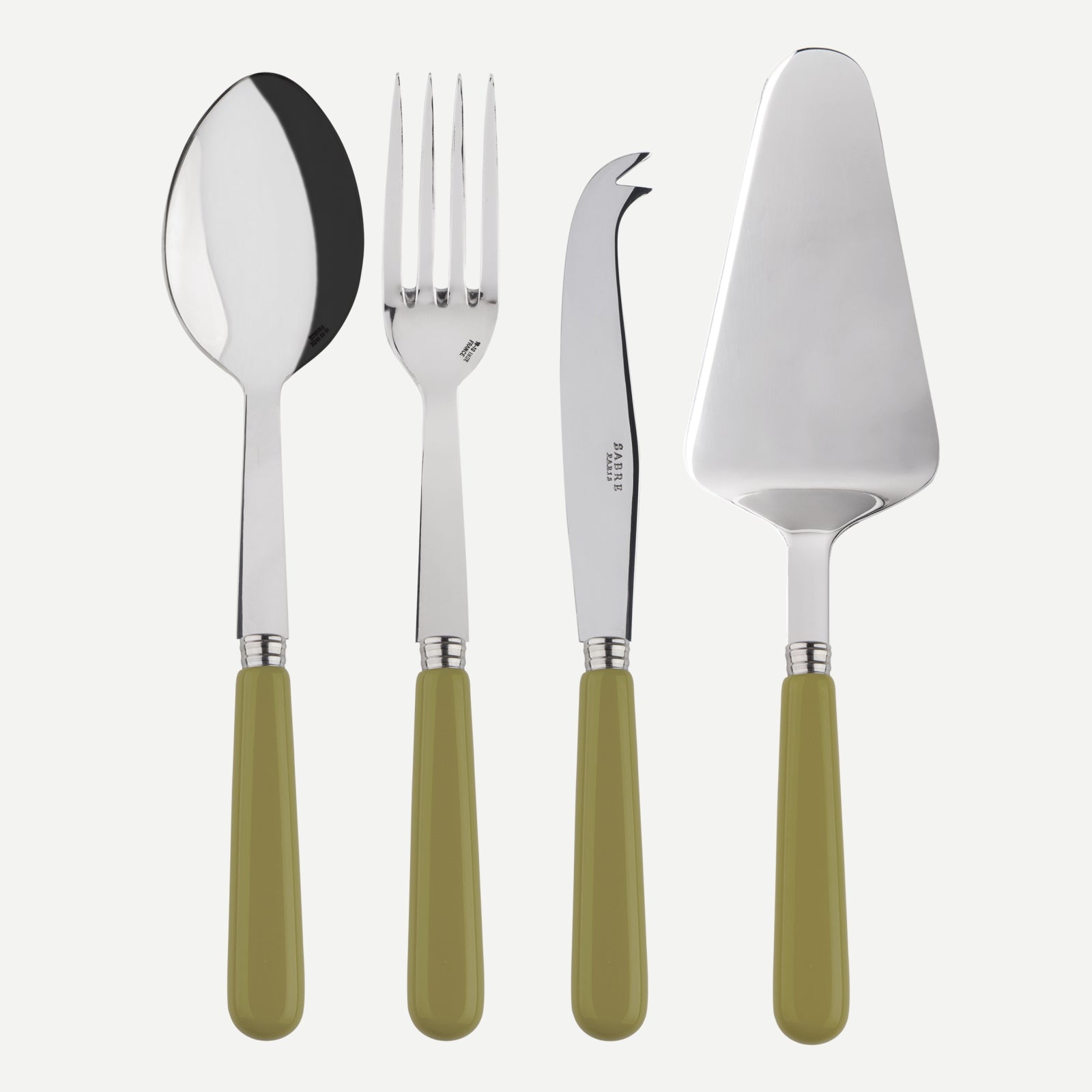Pop, Sauge - Set Les Essentiels - ensemble de 4 couverts de service