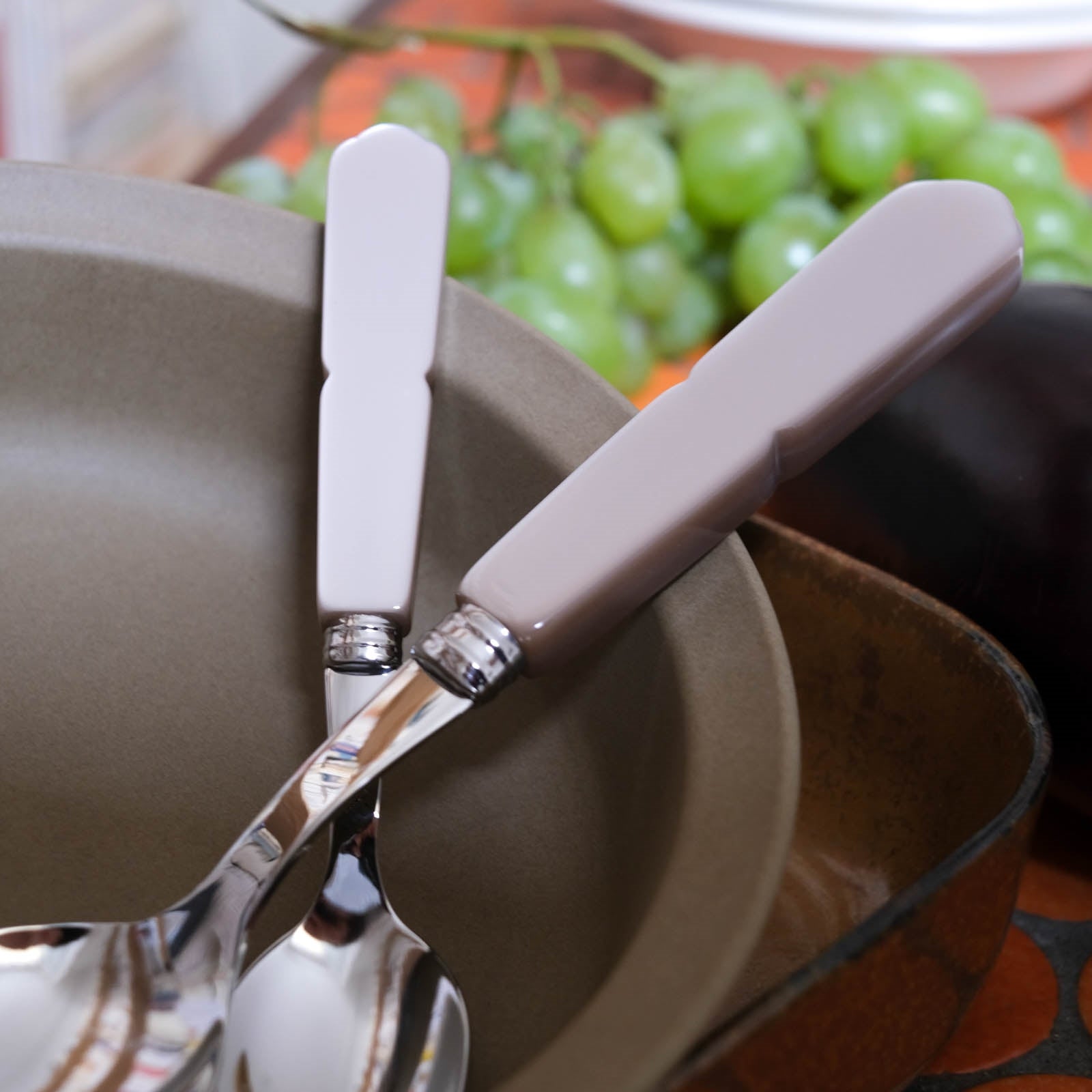 Gustave, Taupe - Soup spoon