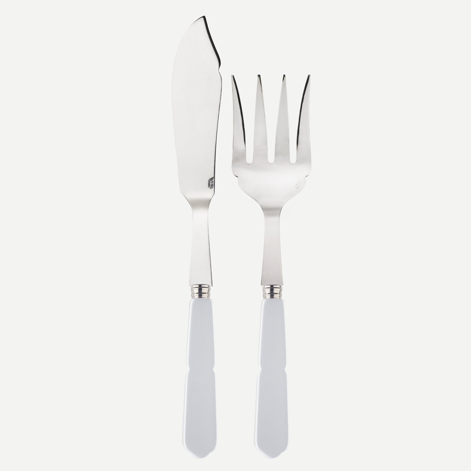 Gustave, White - Fish serving set