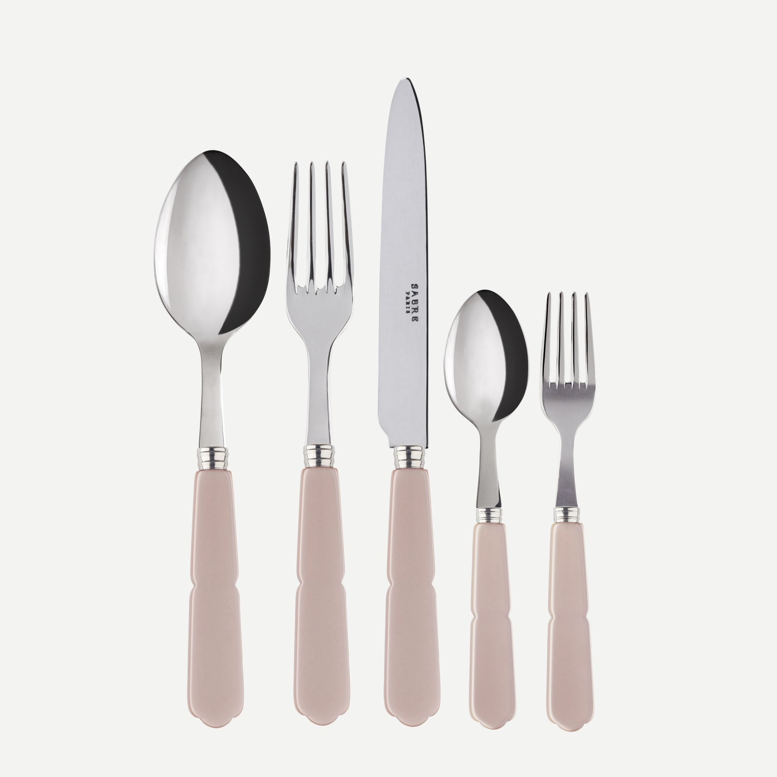 Gustave, Kaki - Essbesteck-Set - 5-teilig