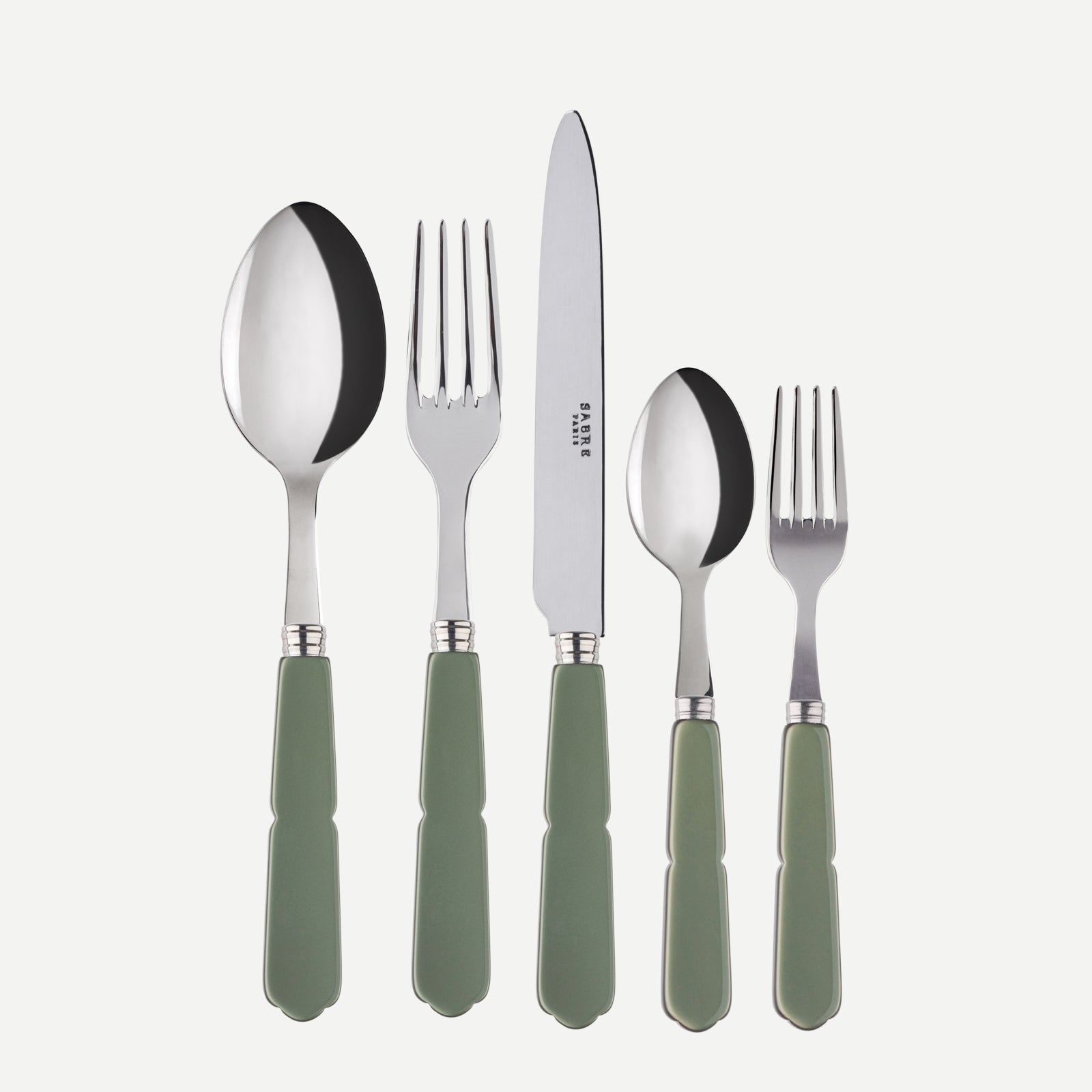 Gustave, Moss - 5 pieces cutlery set