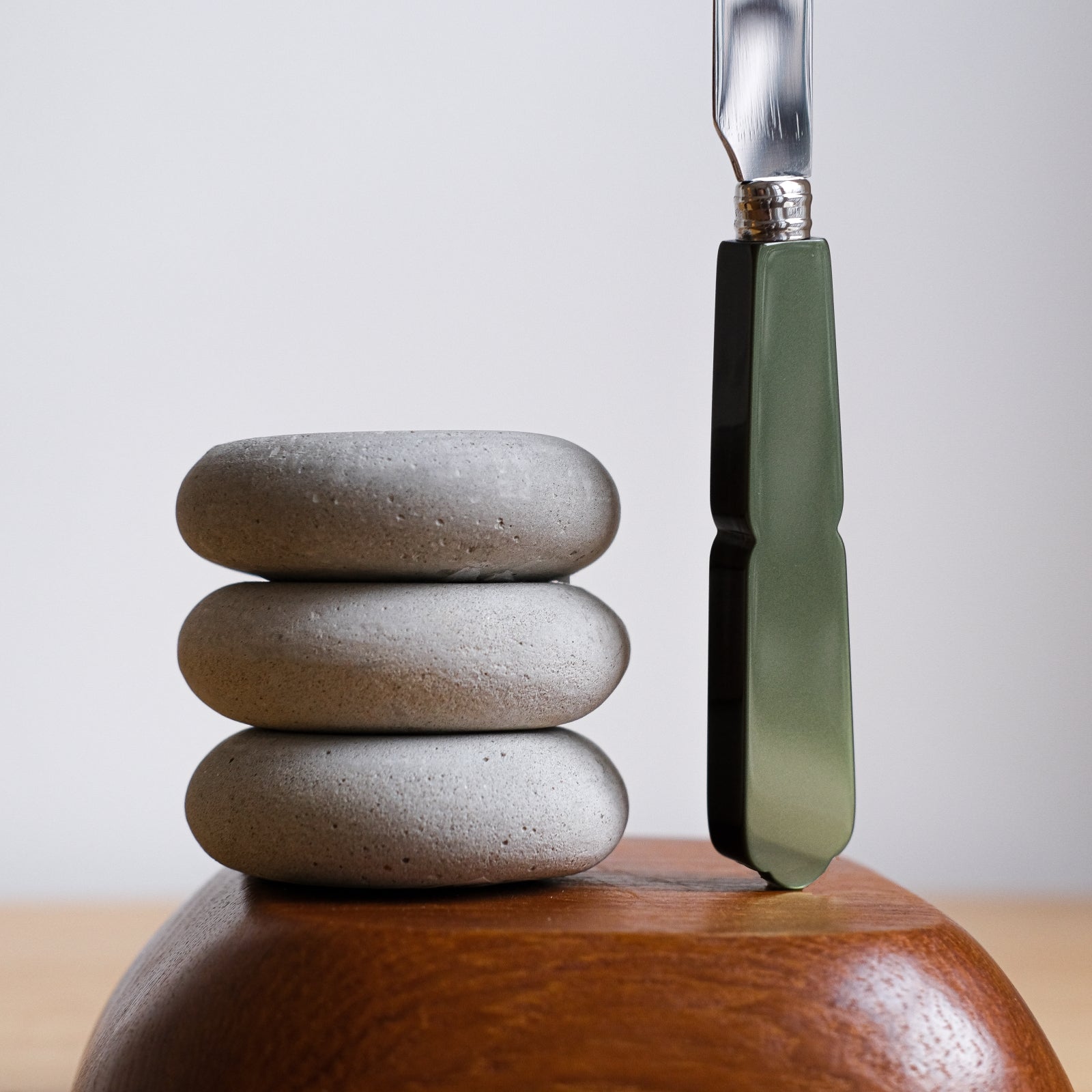 Gustave, Tilleul - Set de 5 couverts de table