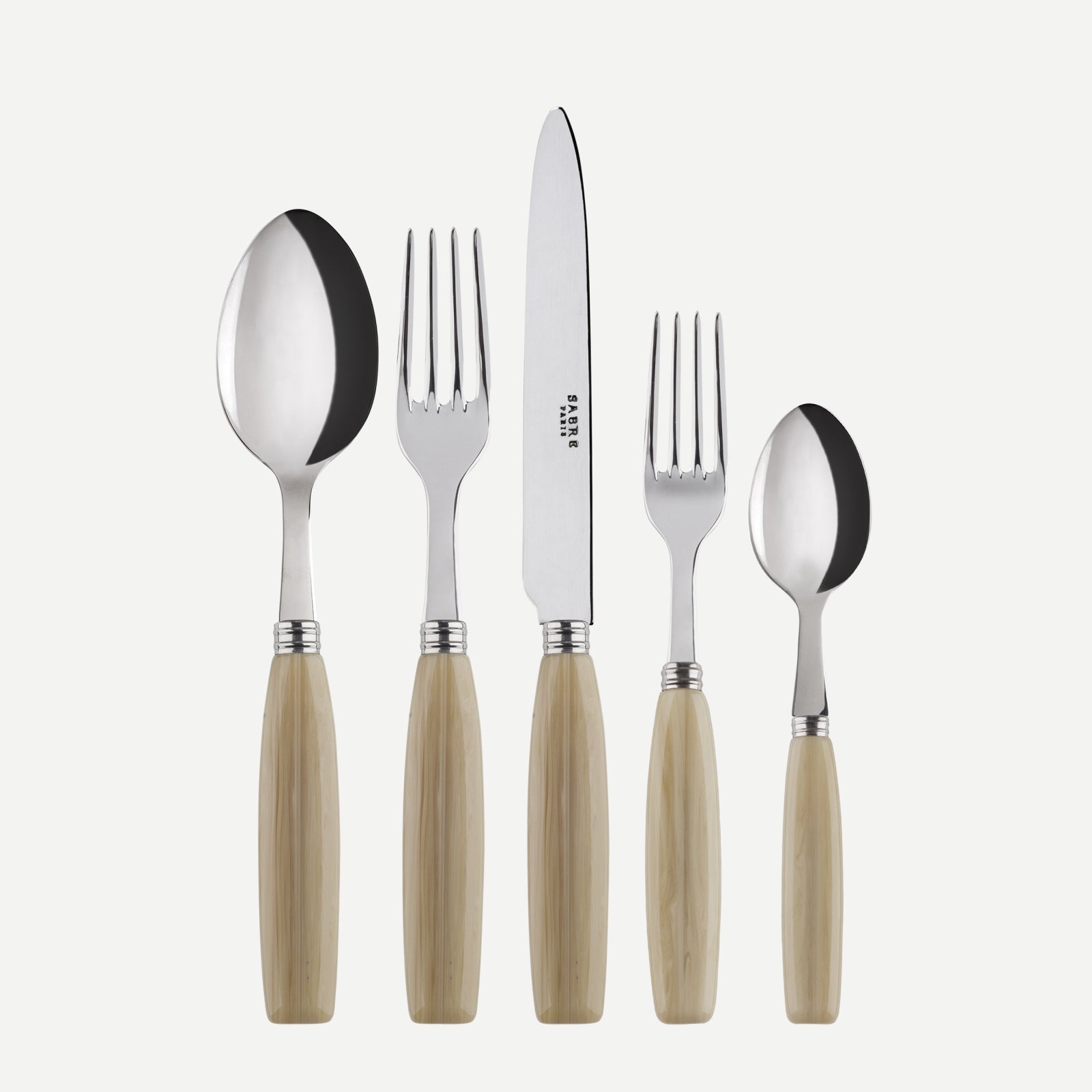 Djembe, Effet Corne - Set de 5 couverts de table