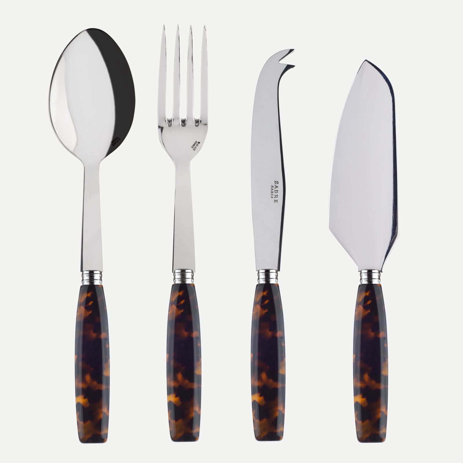 Djembe, Effet Écaille - Set Les Essentiels - ensemble de 4 couverts de service